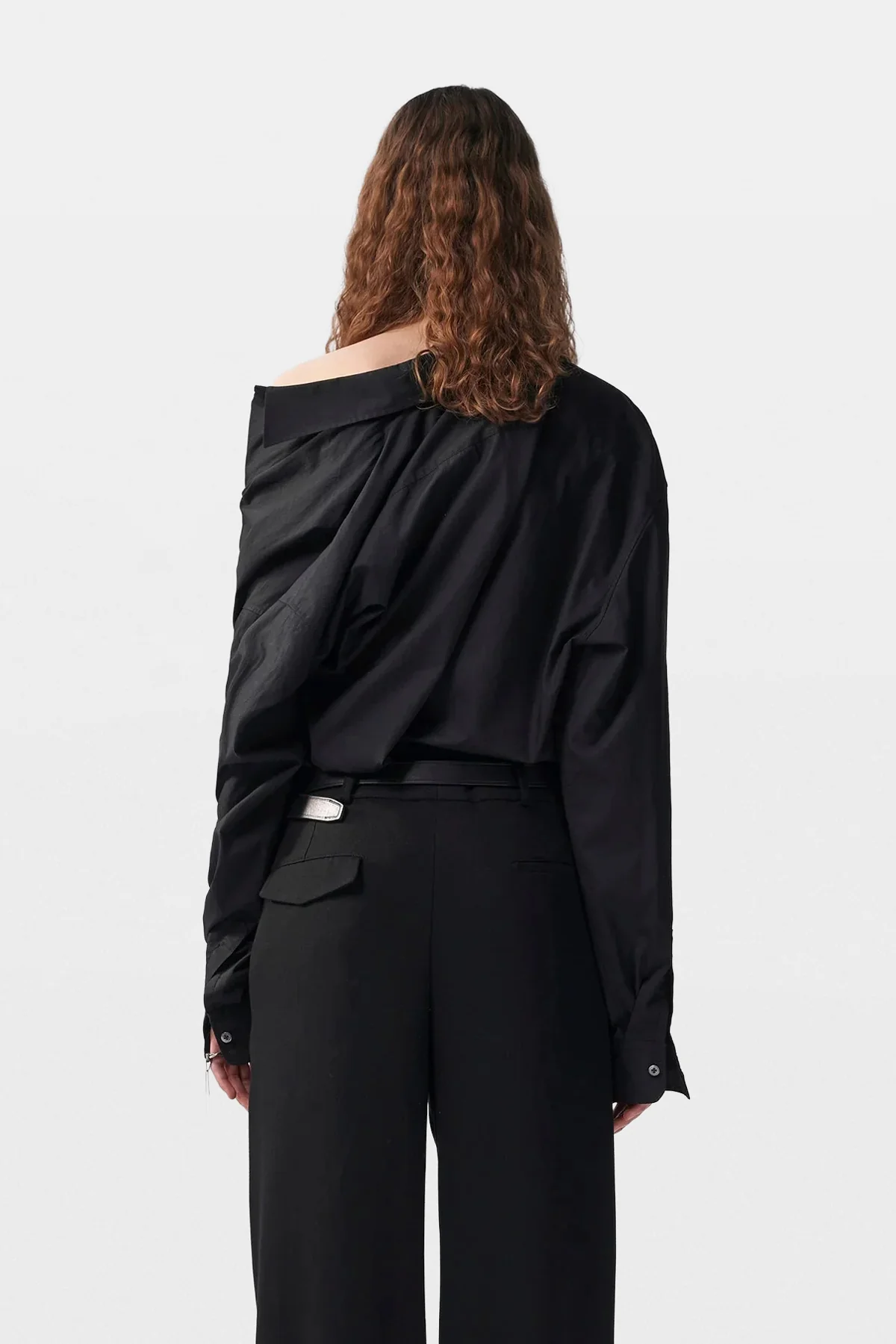 Nelly Dropped Shoulder Shirt Popeline - Image 3