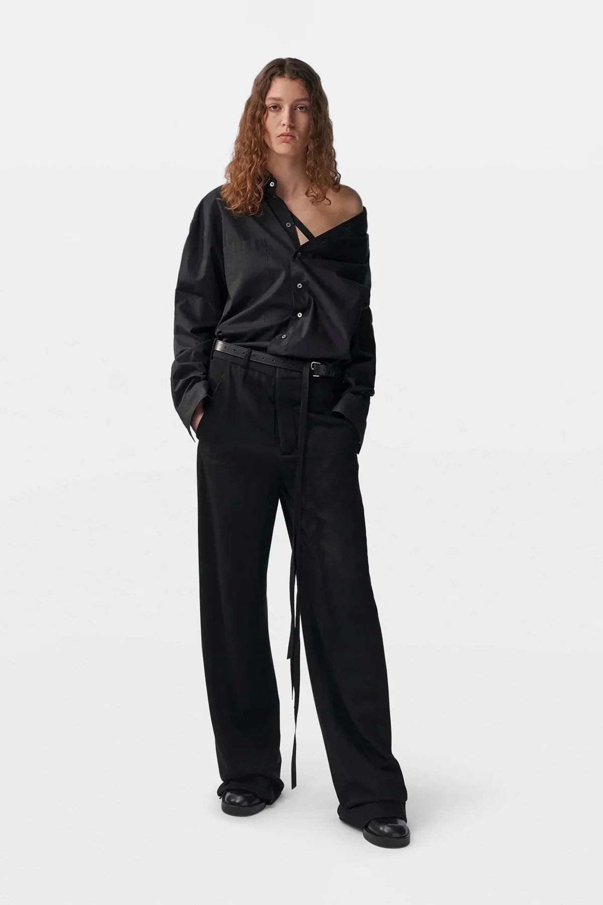 Nelly Dropped Shoulder Shirt Popeline - Image 4