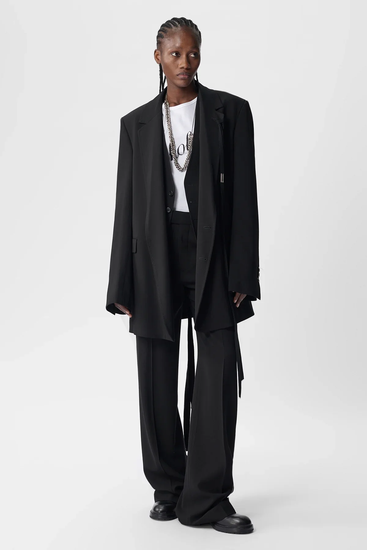 Maaike Flared Leg Comfort Trousers - Image 4