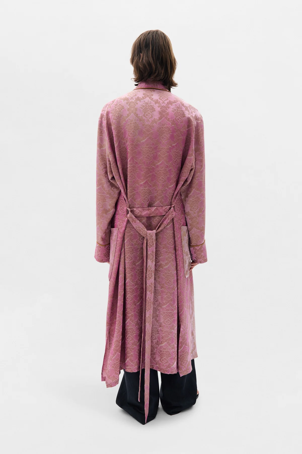 Vorm Fluid Belted Lounge Coat - Image 3