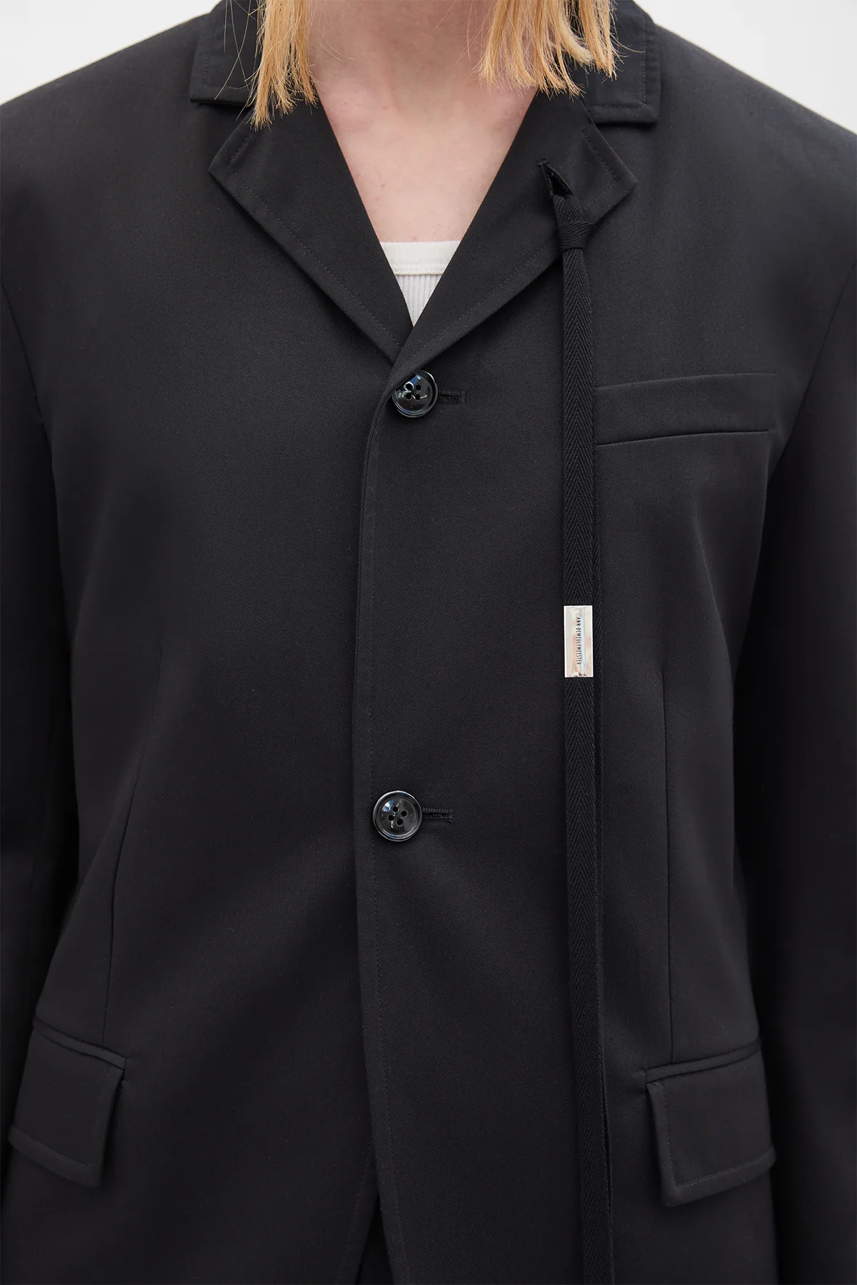 Lucius Slim Fit Deconstructed Jacket - Image 7