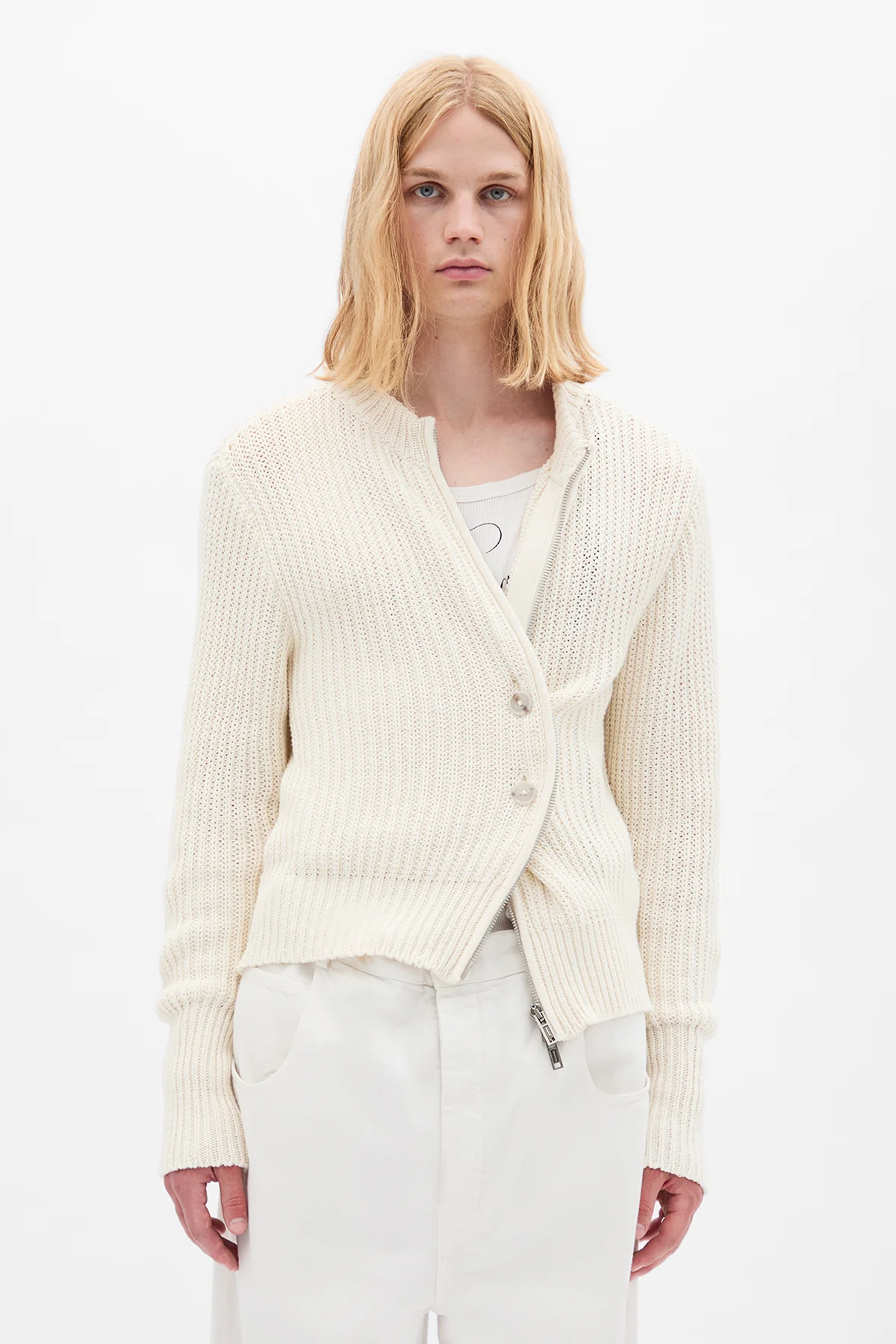 Ismael Zipped Knit Bomber - Image 5