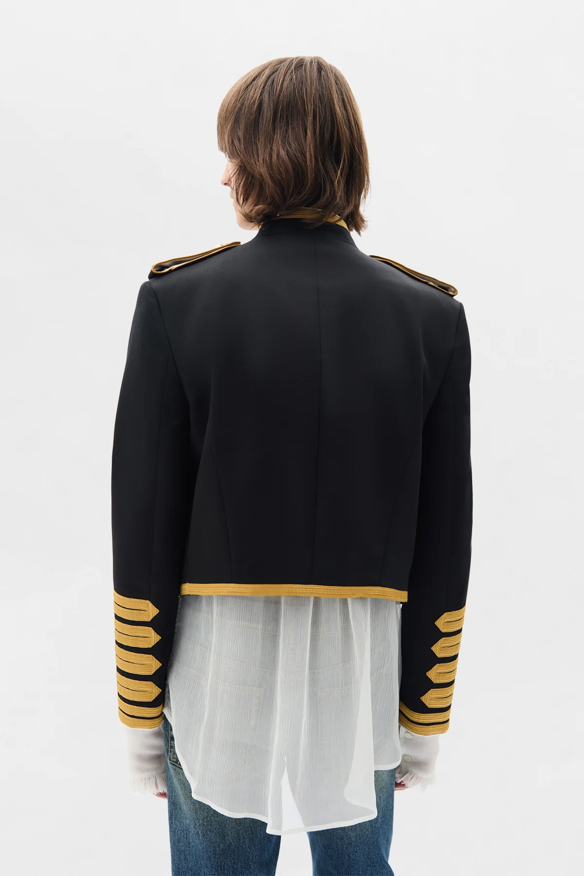 Set Embroidered Marsina Jacket - Image 3