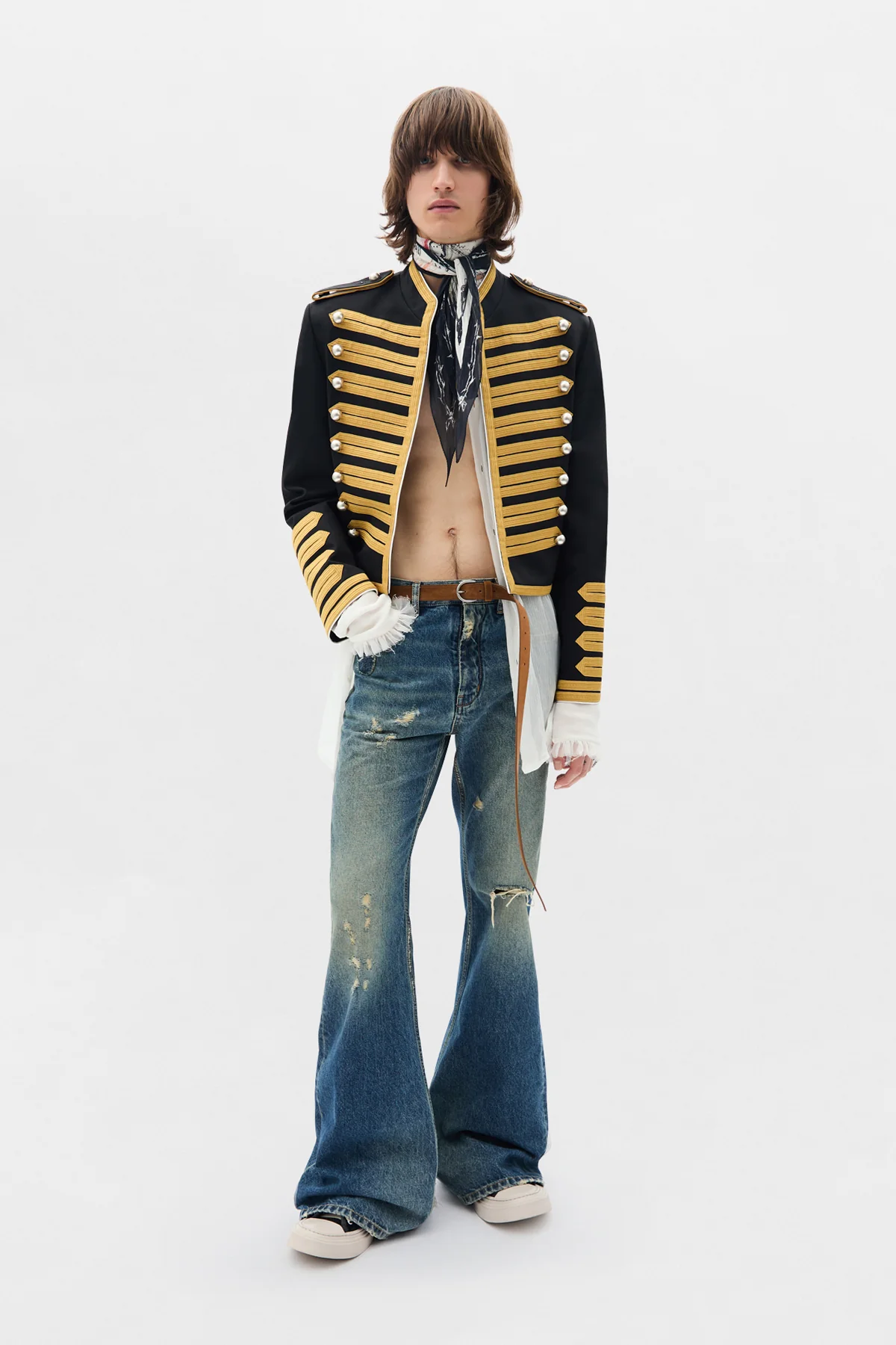 Set Embroidered Marsina Jacket - Image 4