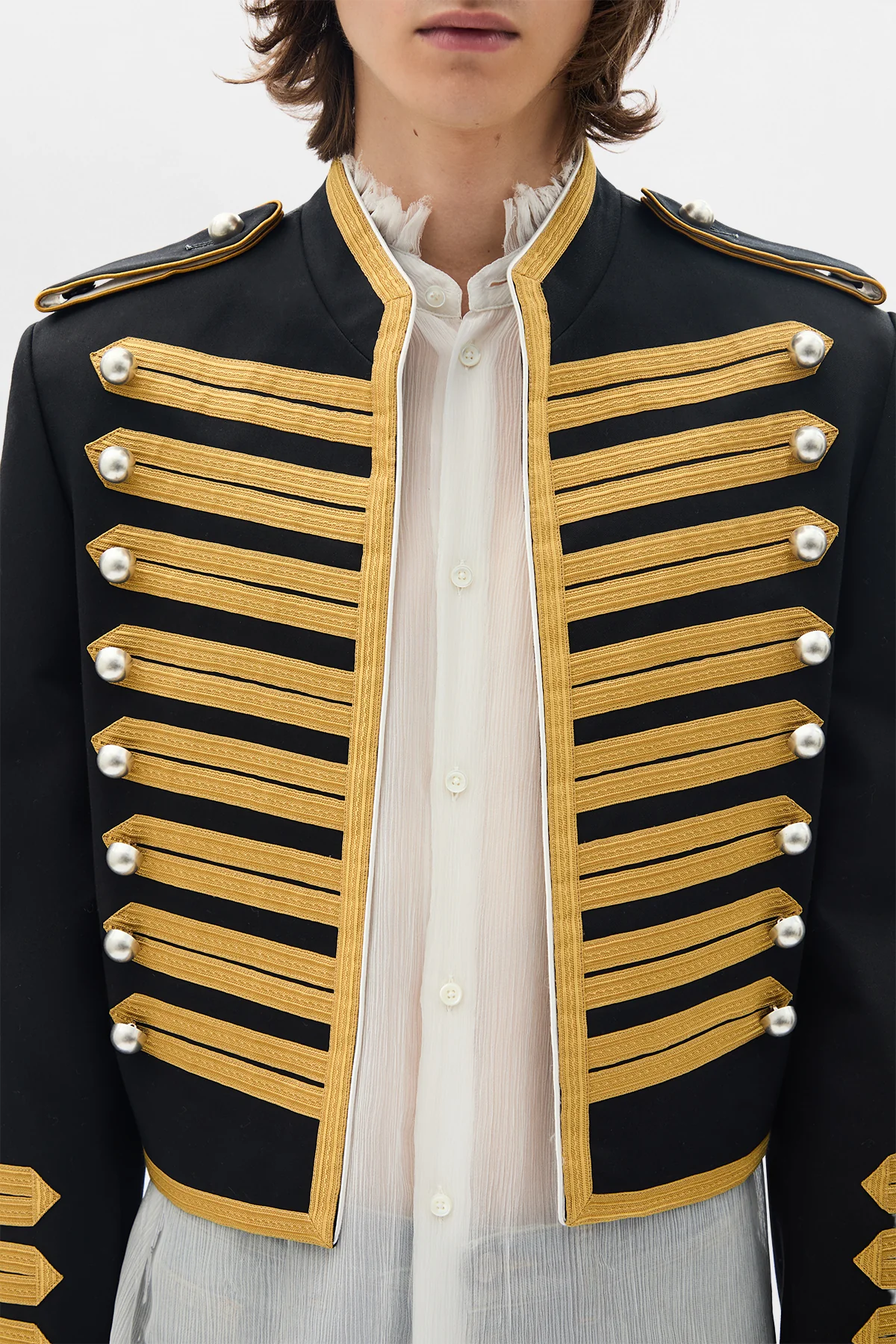 Set Embroidered Marsina Jacket - Image 7