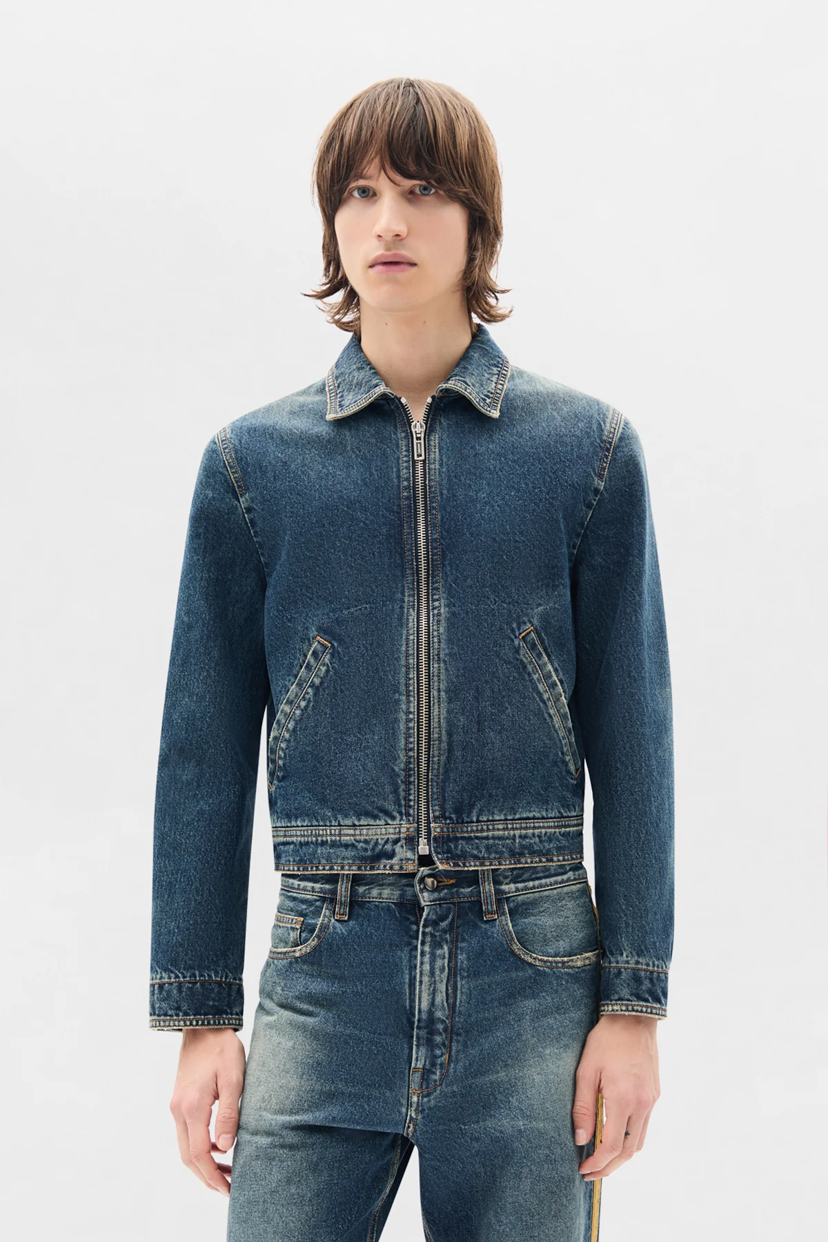 Rocco Slim Fit Zipped Blouson