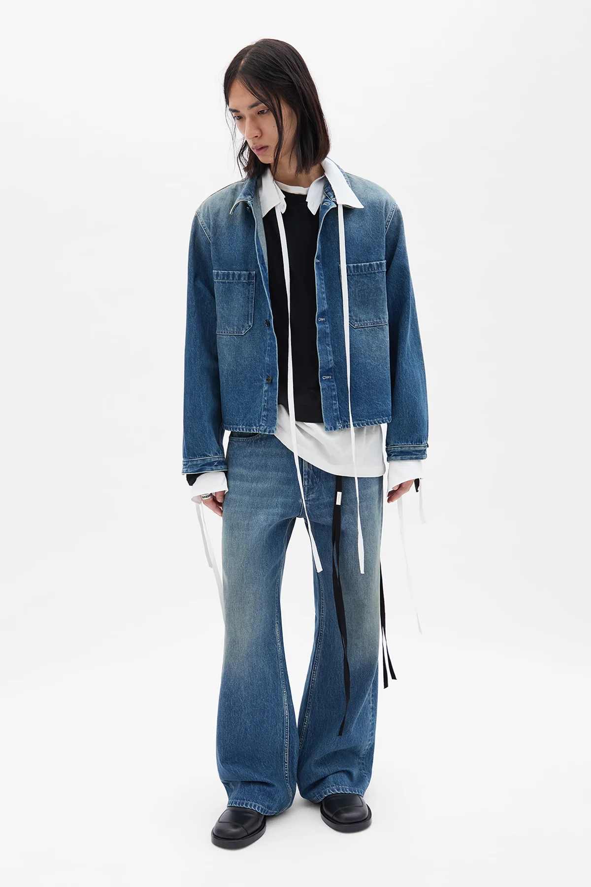 Modest Relaxed Flared Trousers - Image 4