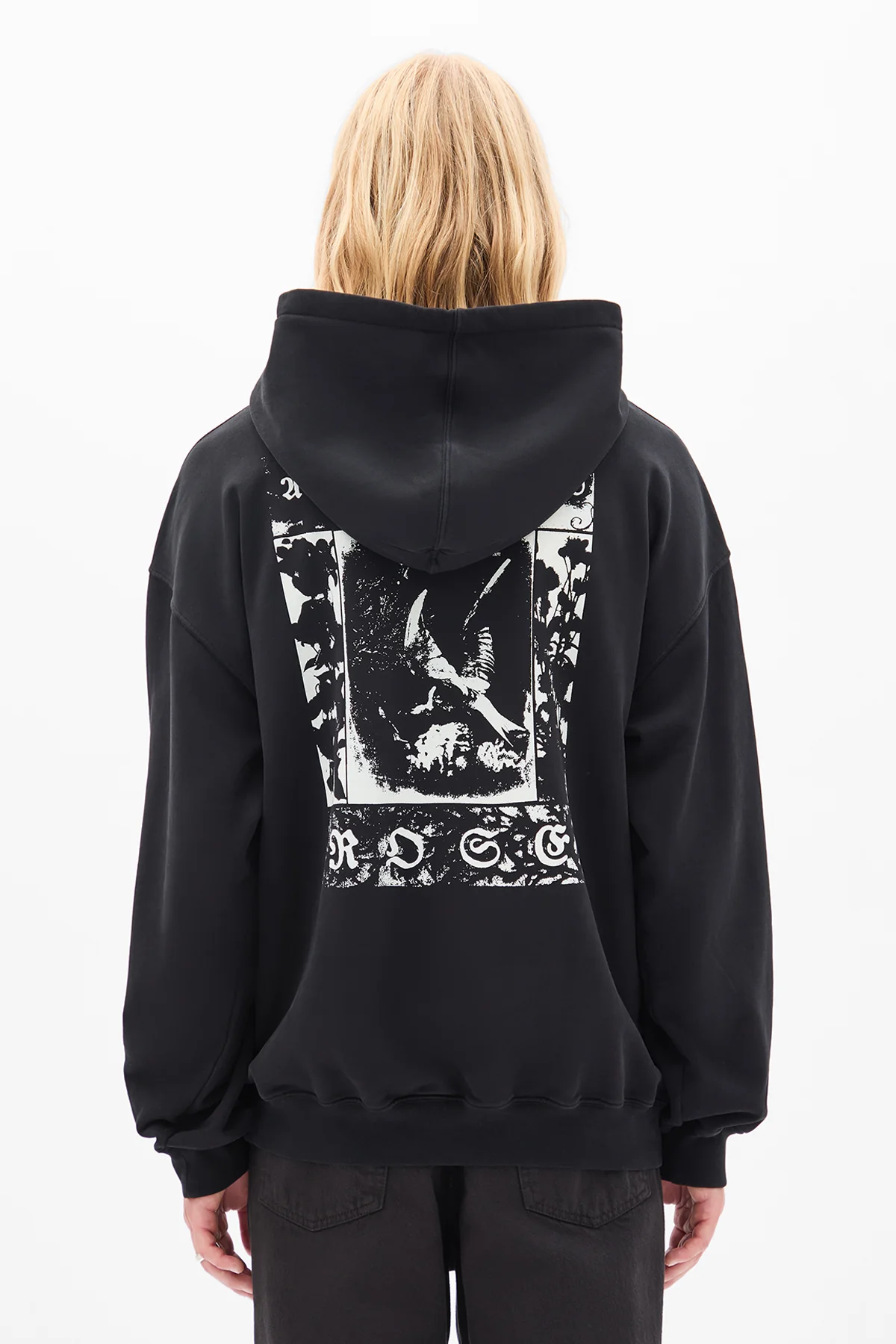Bardi Comfort Hoodie with "Frame" Print - Image 3
