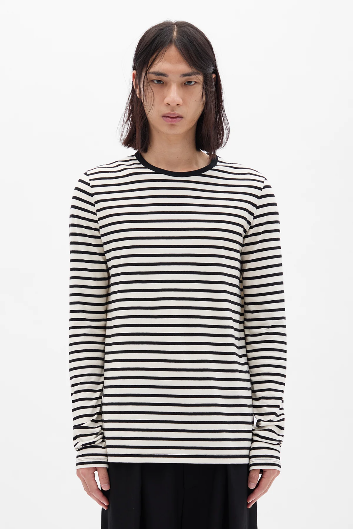 Greg Striped Long-Sleeve T-Shirt
