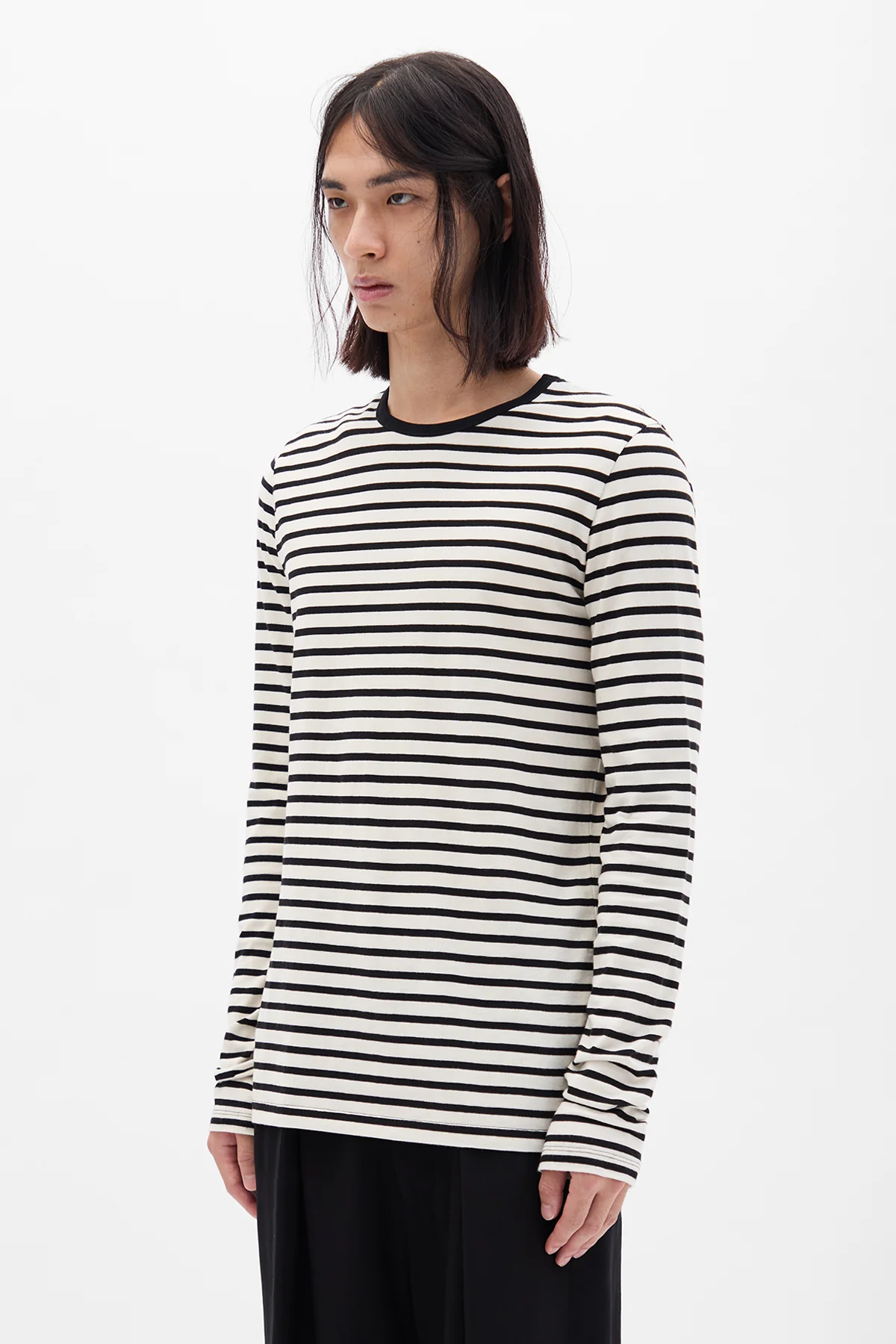 Greg Striped Long-Sleeve T-Shirt - Image 2