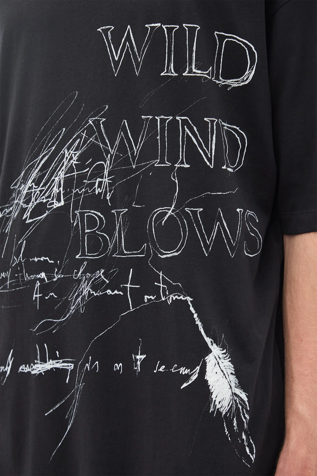 Dieter ''Wild Wind Blows'' High Comfort T-Shirt - Image 5