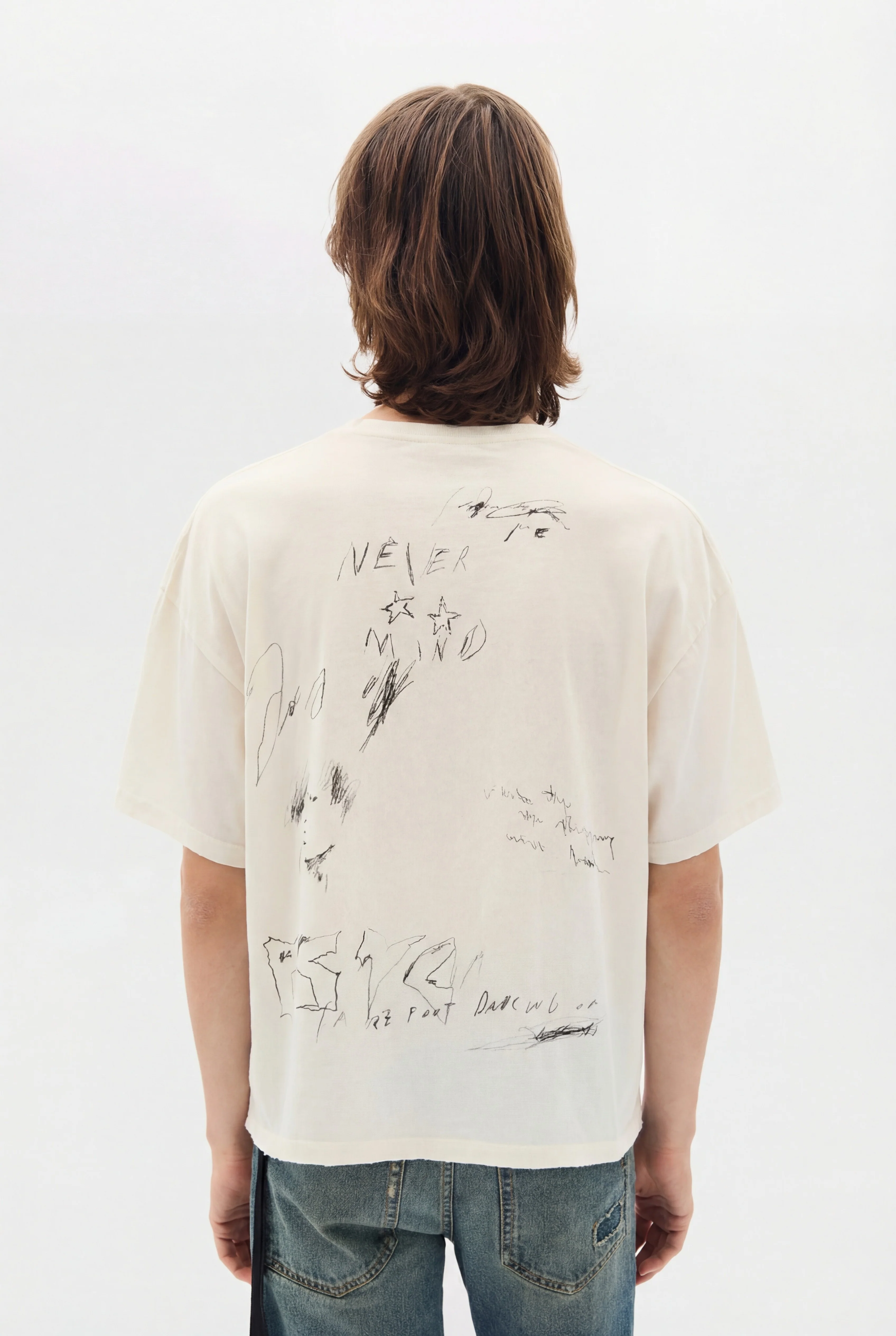 Everything is Fine Sketch T-Shirt - Image 3