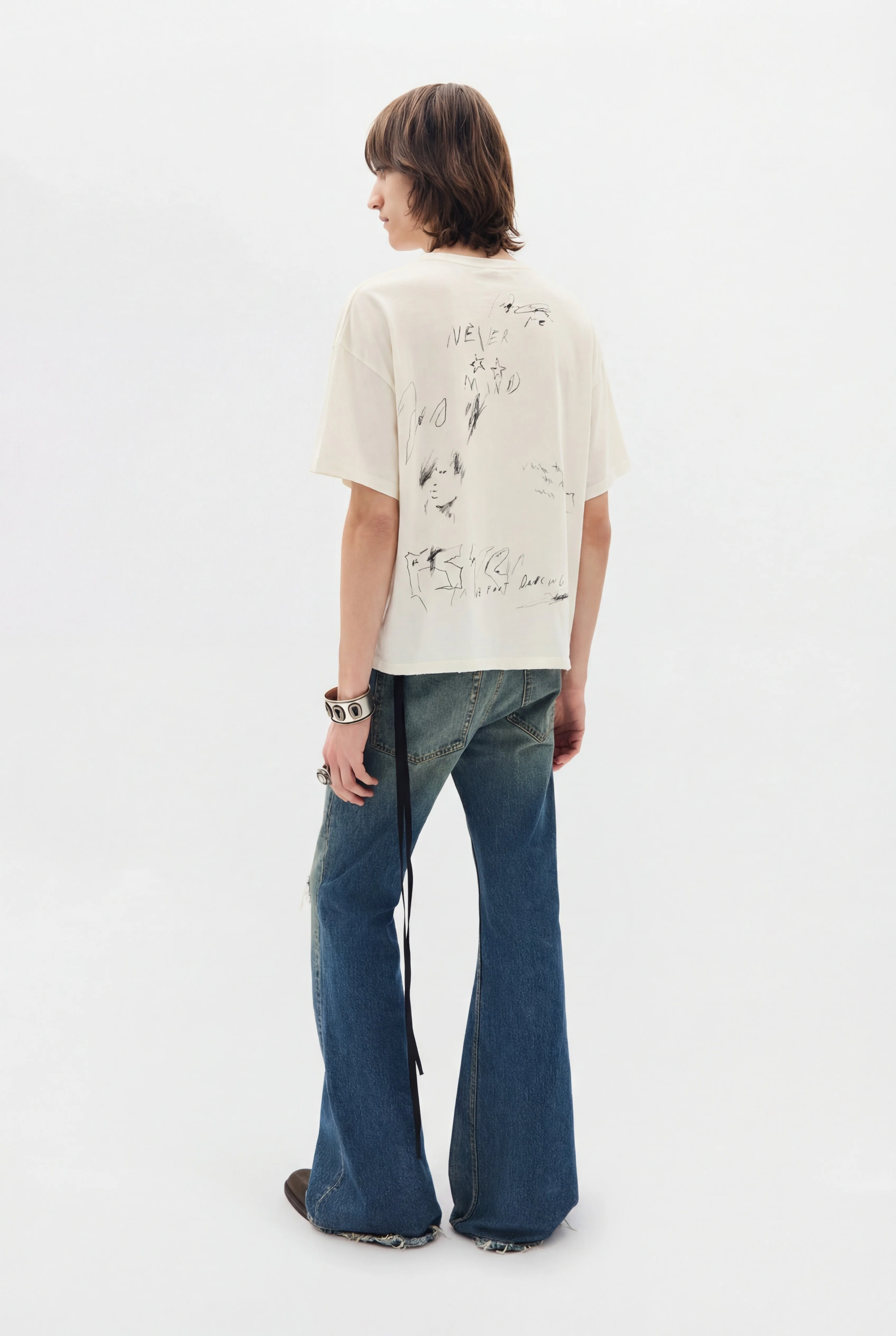 Everything is Fine Sketch T-Shirt - Image 4