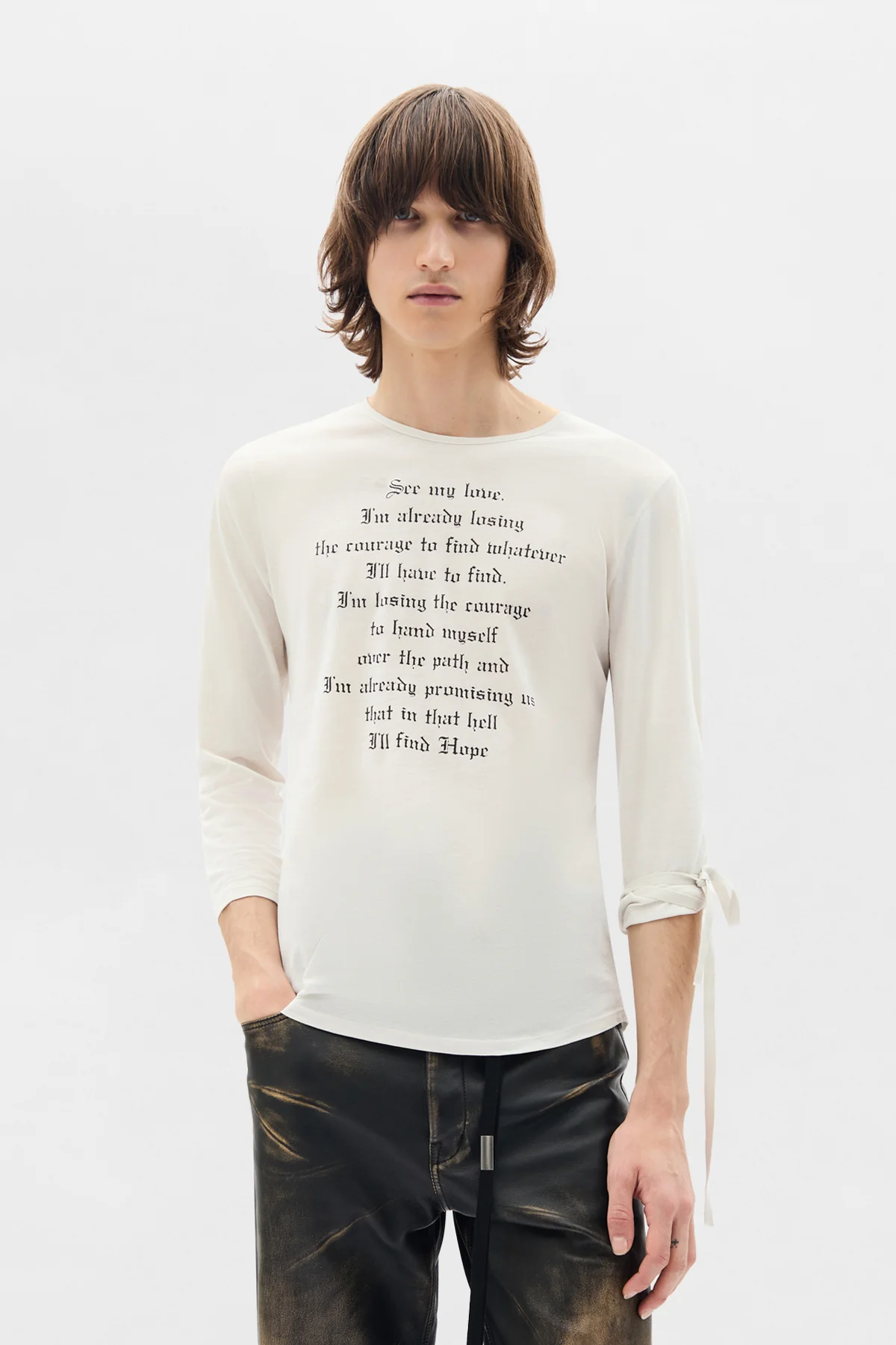 Alver Long Sleeve Fitted T-Shirt