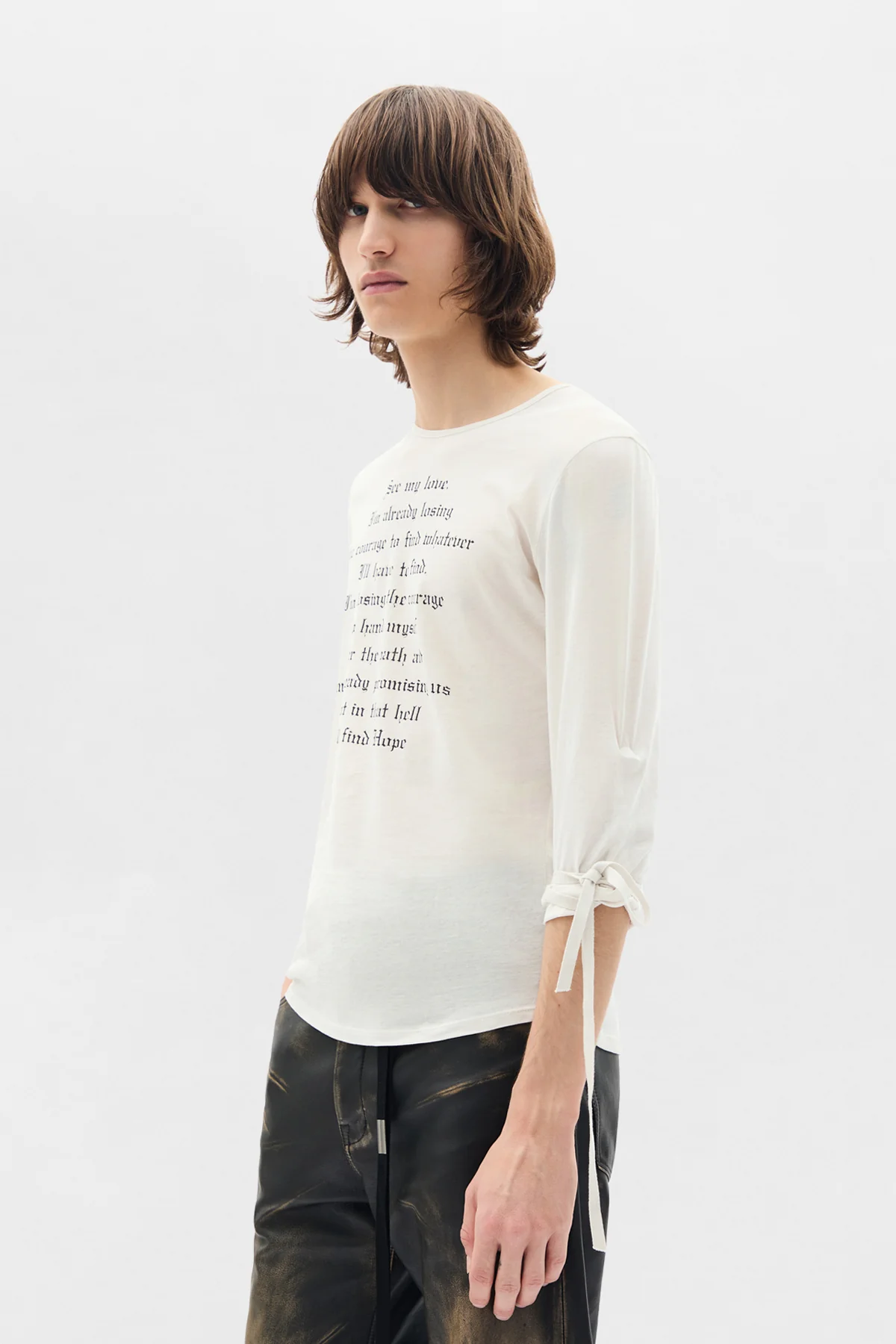 Alver Long Sleeve Fitted T-Shirt - Image 2