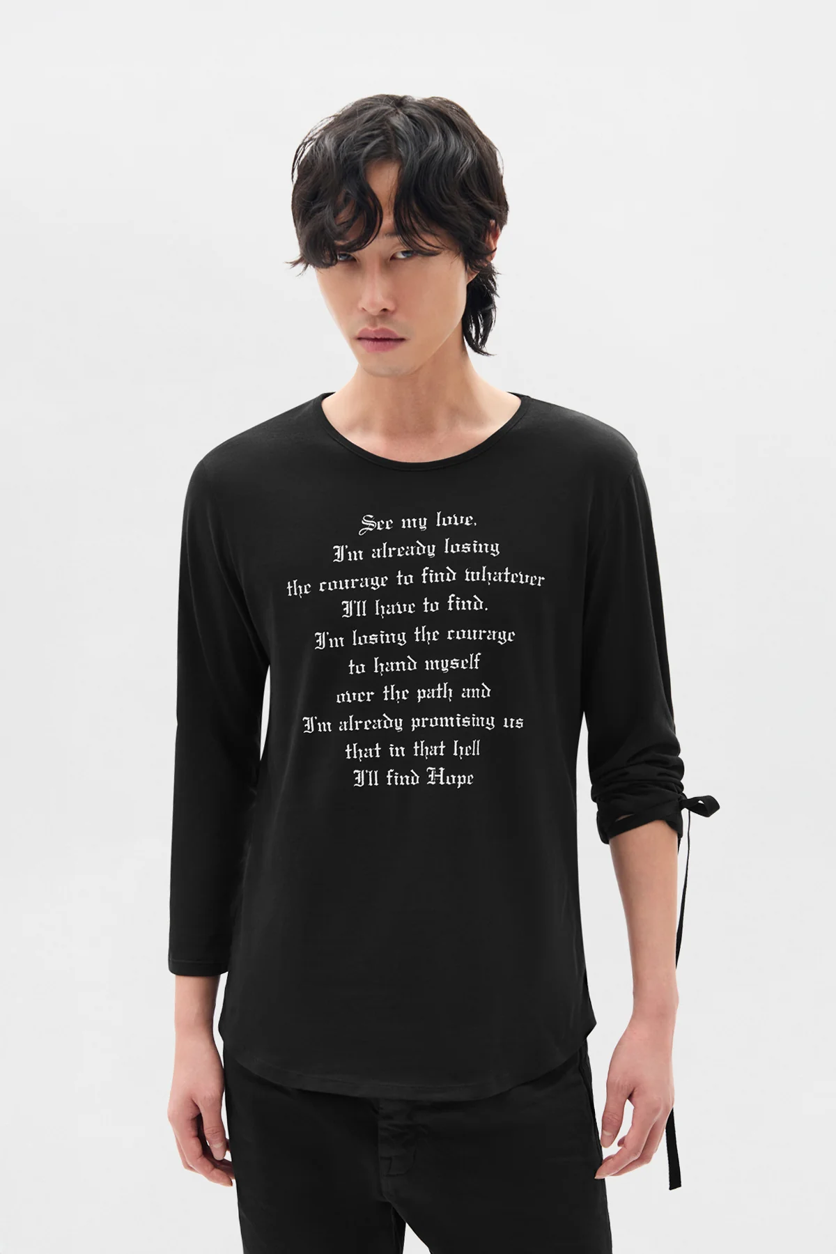 Alver Long Sleeve Fitted T-Shirt