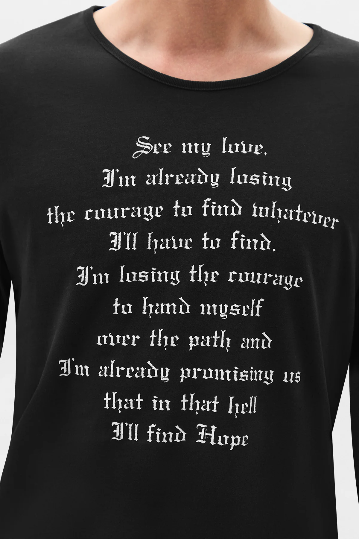 Alver Long Sleeve Fitted T-Shirt - Image 7