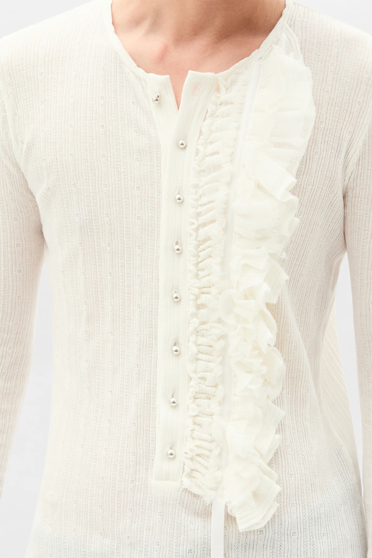 Maris Long Sleeves Serafino Top - Image 5