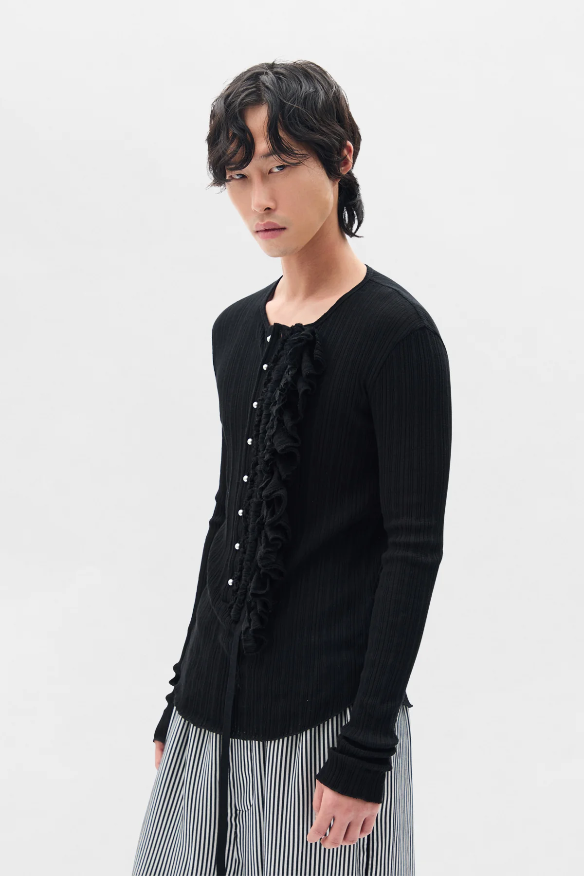 Maris Long Sleeves Serafino Top - Image 2