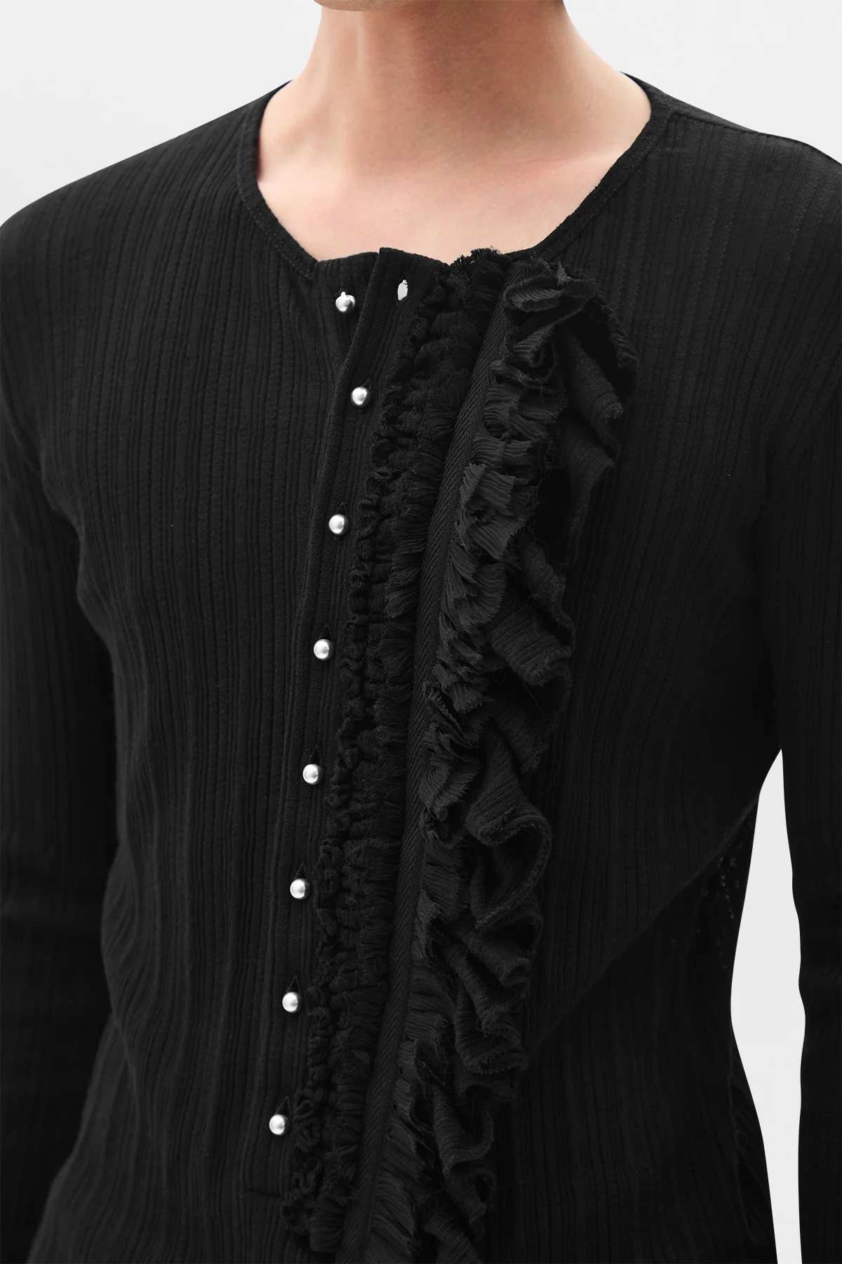 Maris Long Sleeves Serafino Top - Image 5