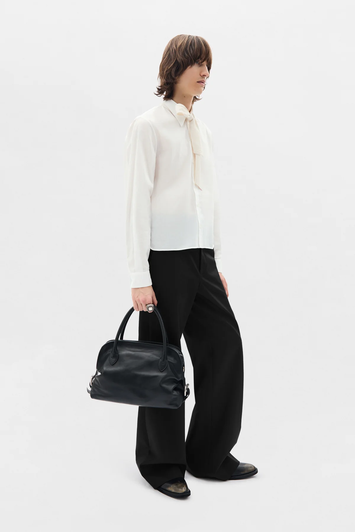 Darius Relaxed Flared Trousers - Image 4