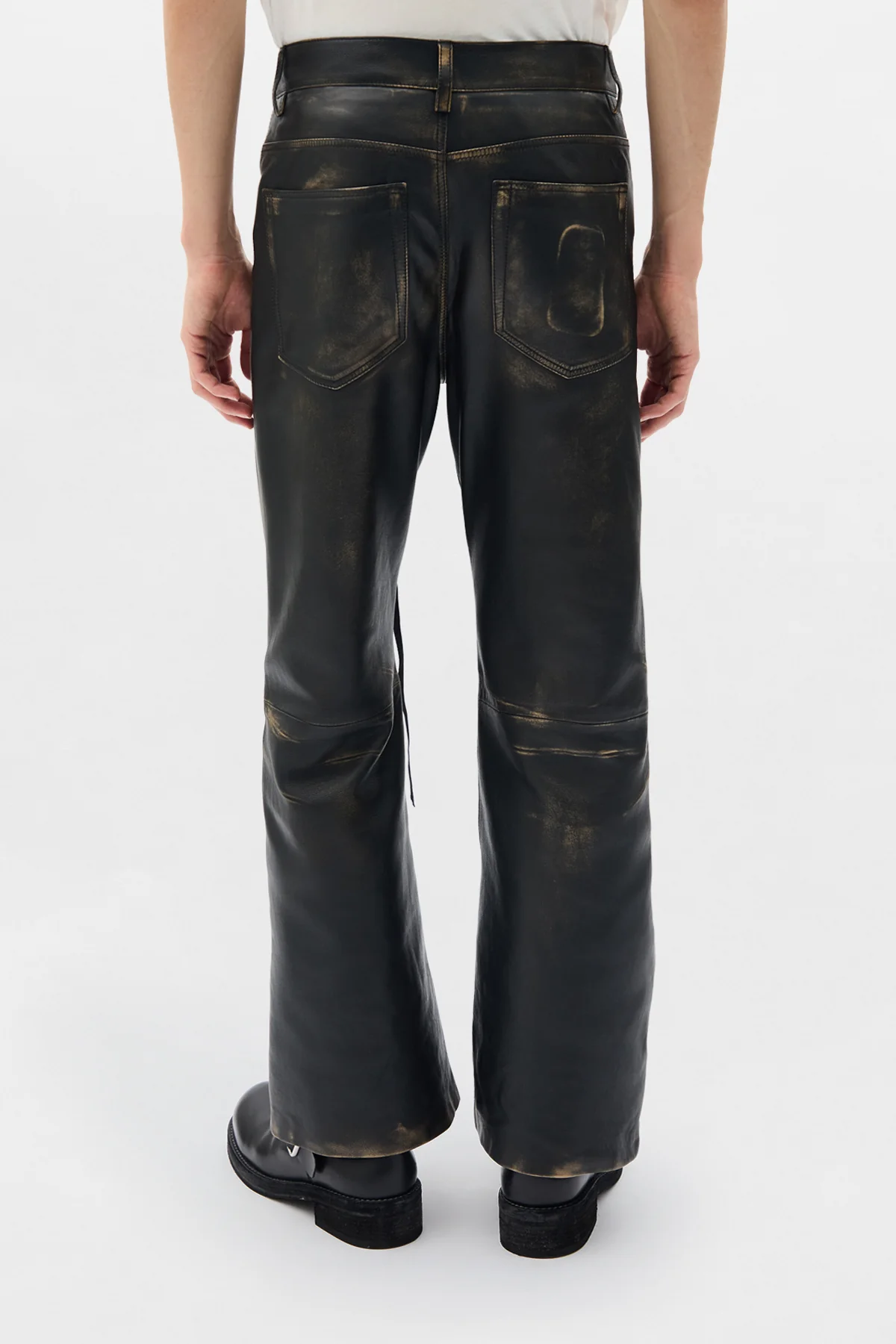 Alarik 5-Pockets Flared Cropped Trousers - Image 3