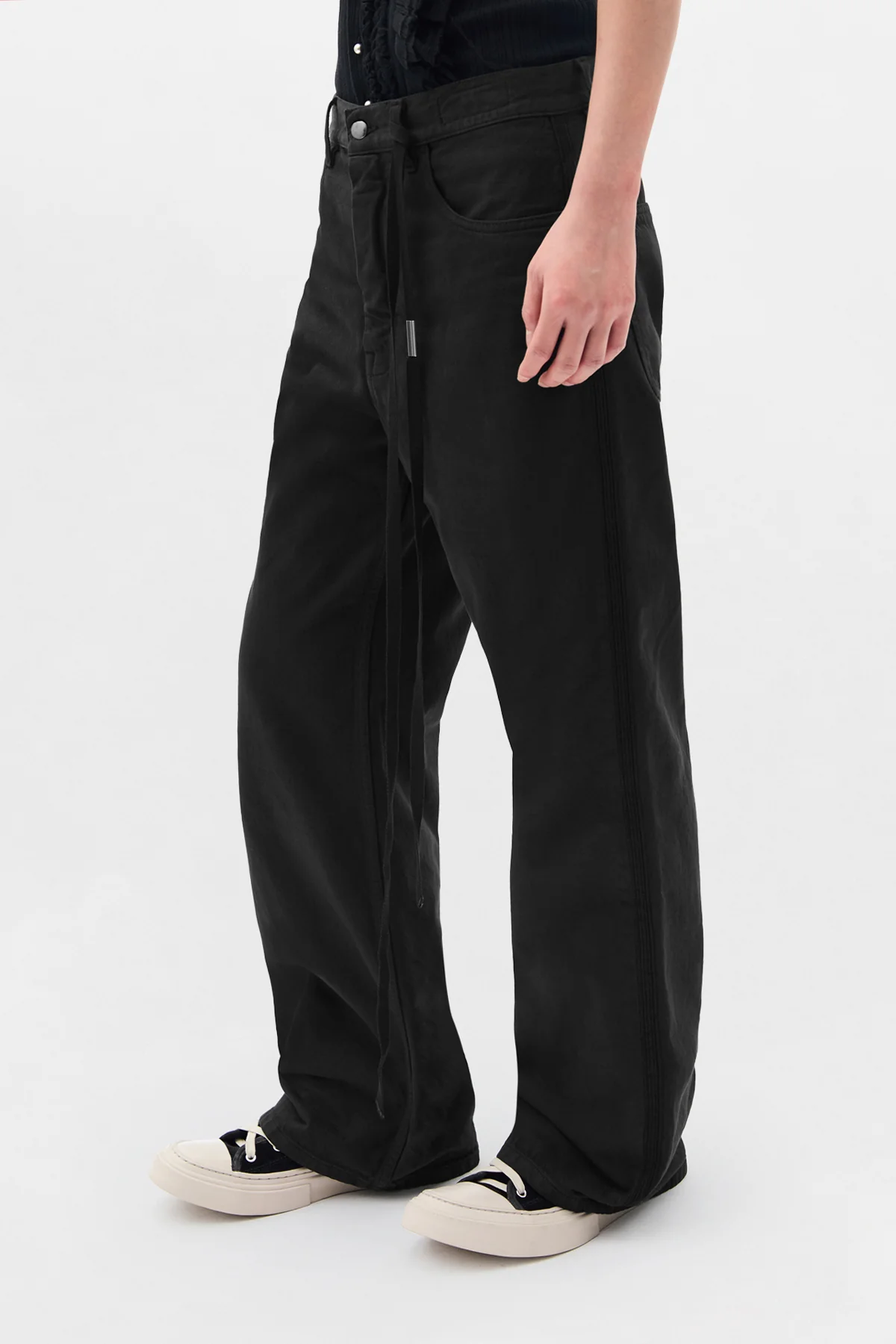 Alarik 5-Pockets Flared Cropped Trousers - Image 2