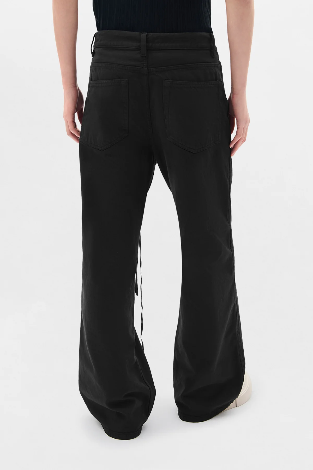 Alarik 5-Pockets Flared Cropped Trousers - Image 3