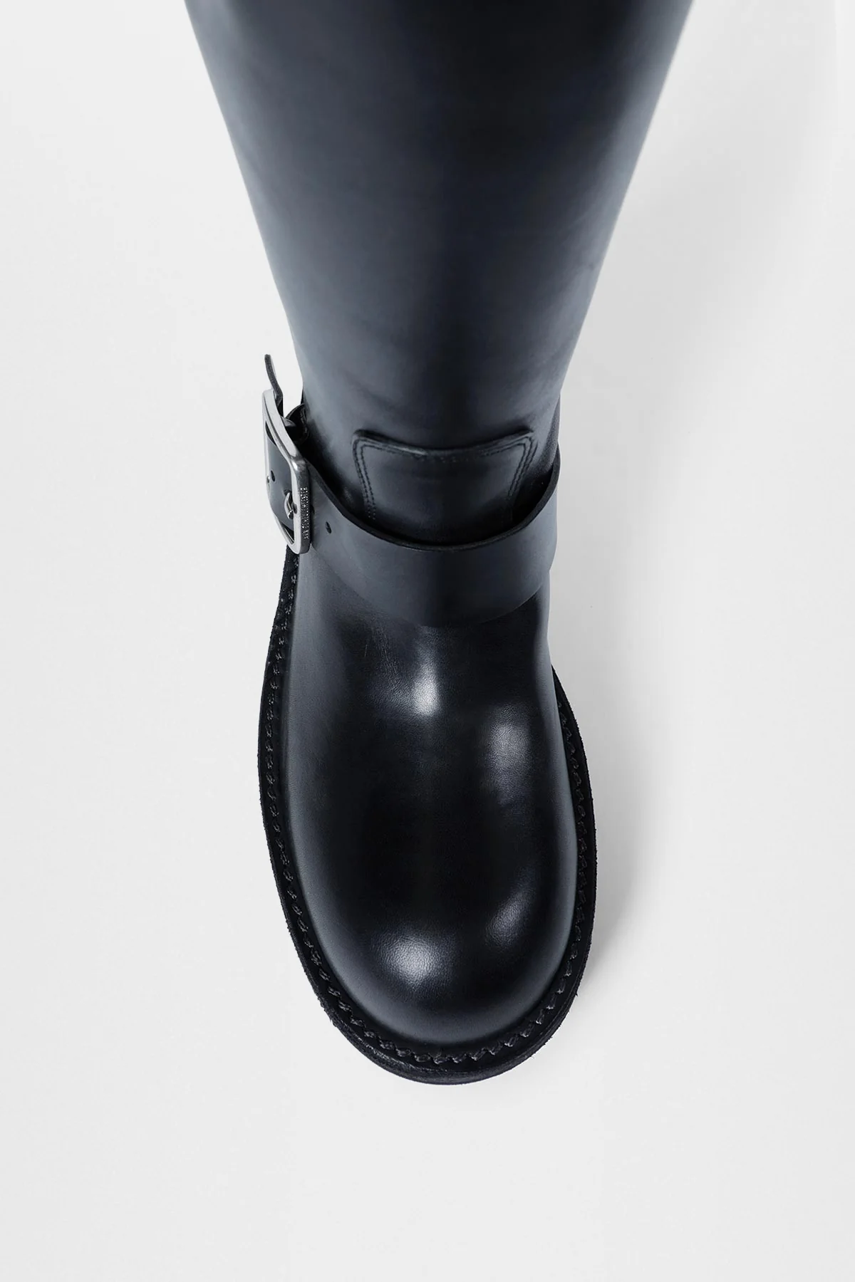 Sarith Engineer Biker Boots with Buckles - Image 5