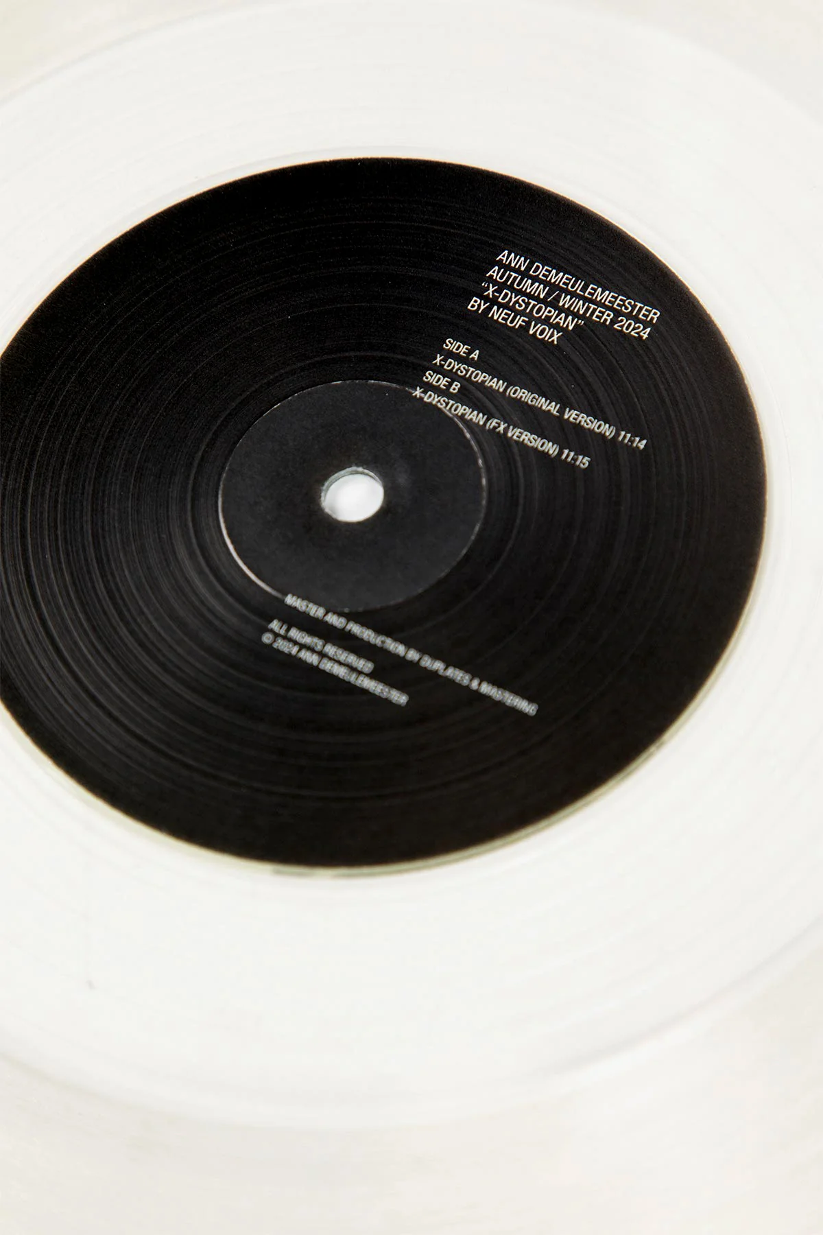 Autumn / Winter 2024 “X-Dystopian" Vinyl - Image 4