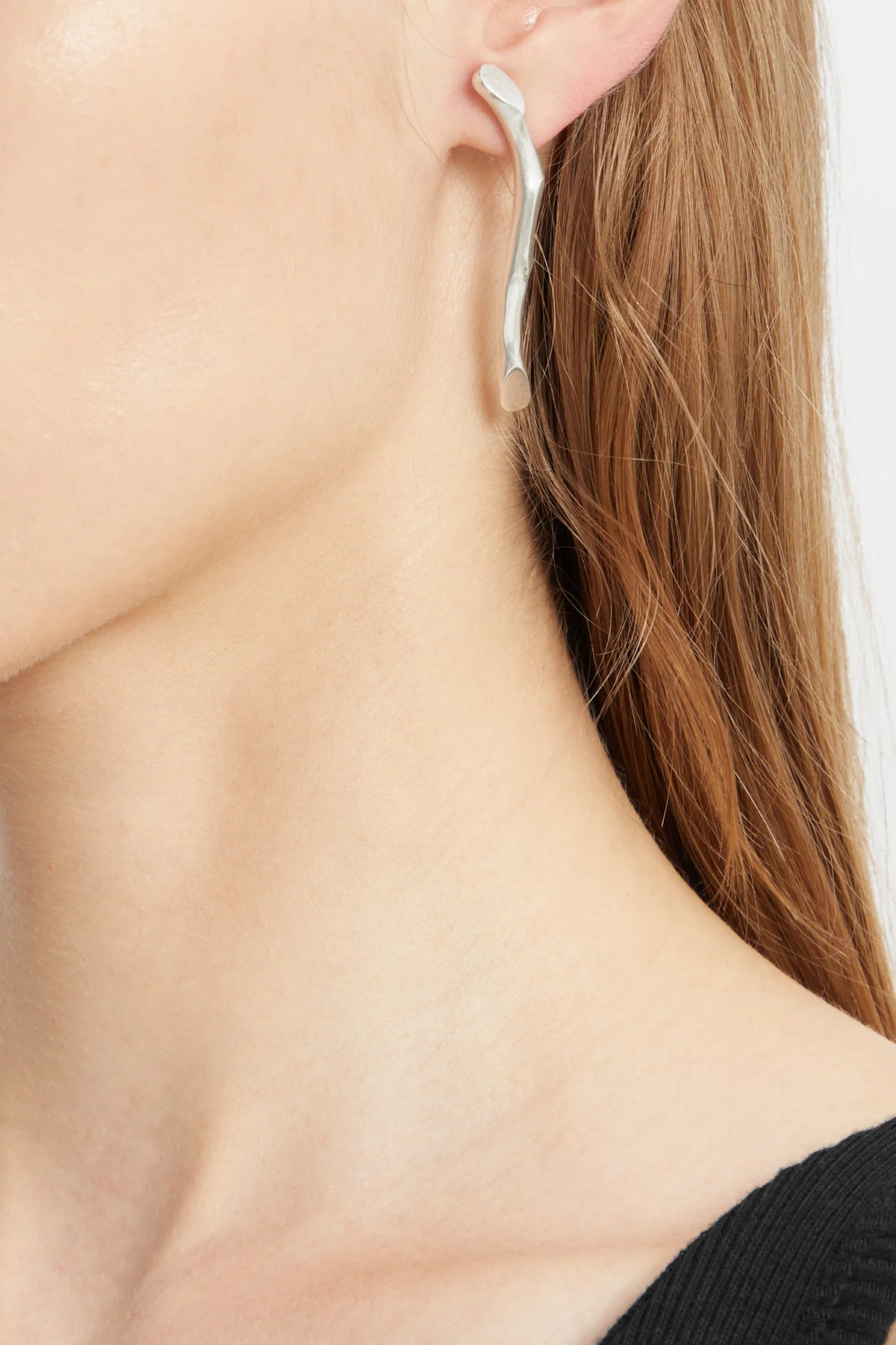 Usva Futuristic Fine Thorn Earrings - Image 5