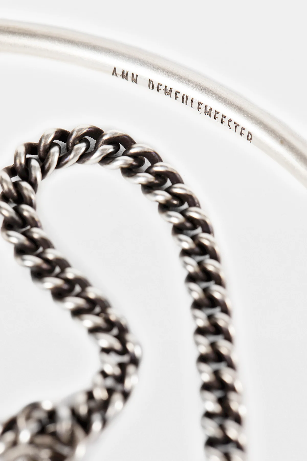 Cally Slim Necklace with Chain - Image 3