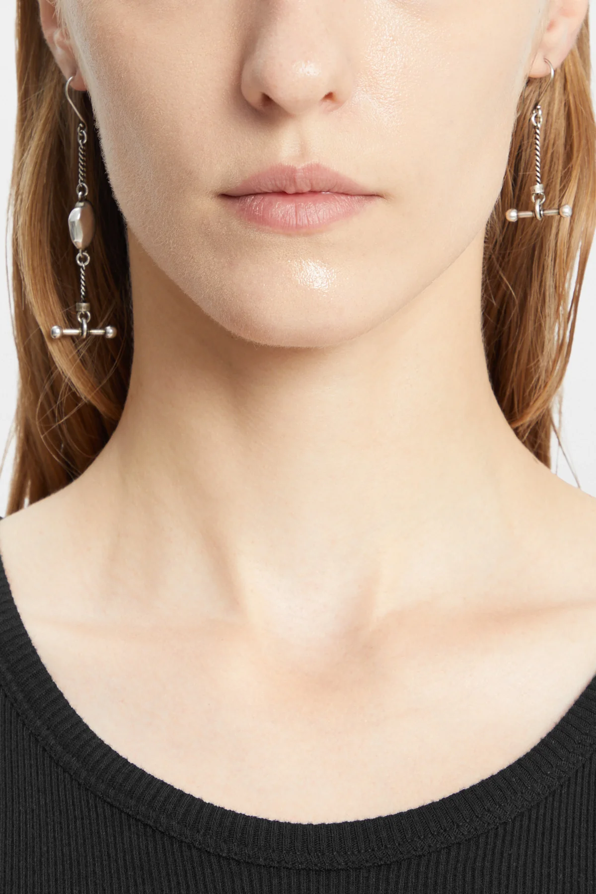 Winona Organic Sphere Earrings - Image 4