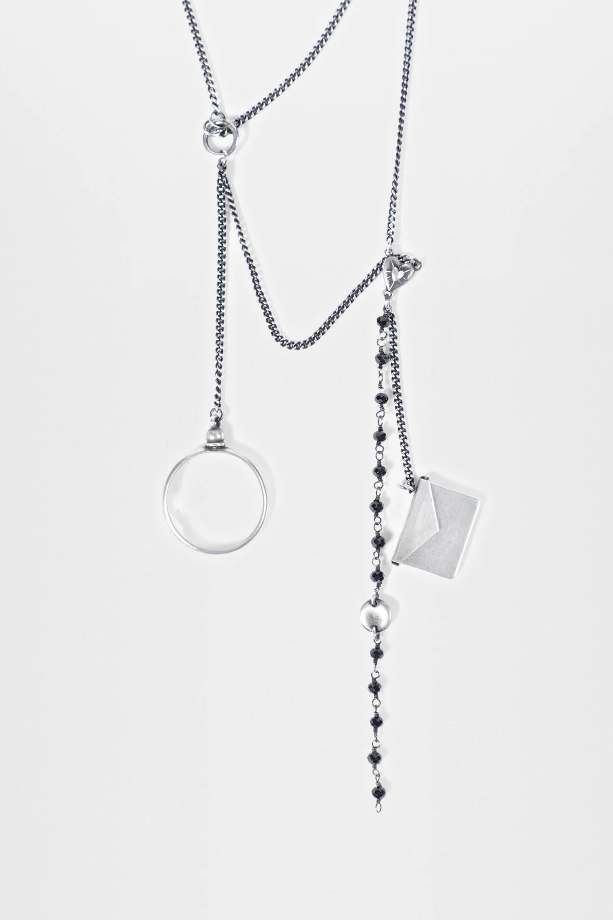 Afsar Beaded Necklace with Feathers - Image 3