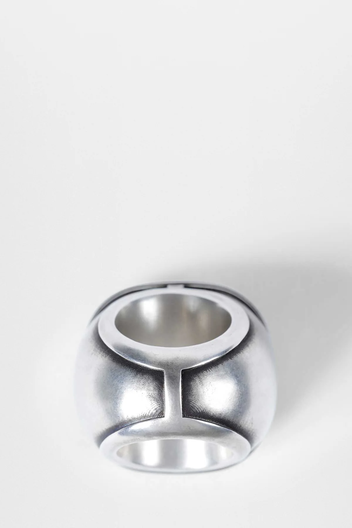 Char Wide Ring with Spheres - Image 2
