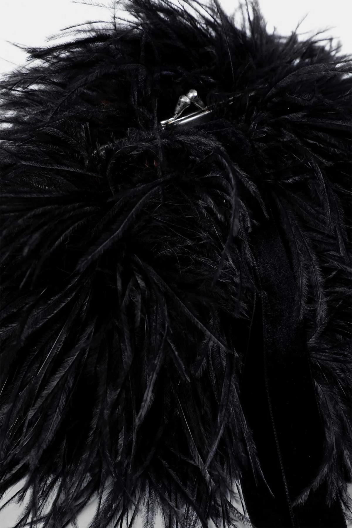 Iza Clutch with Feathers - Image 5