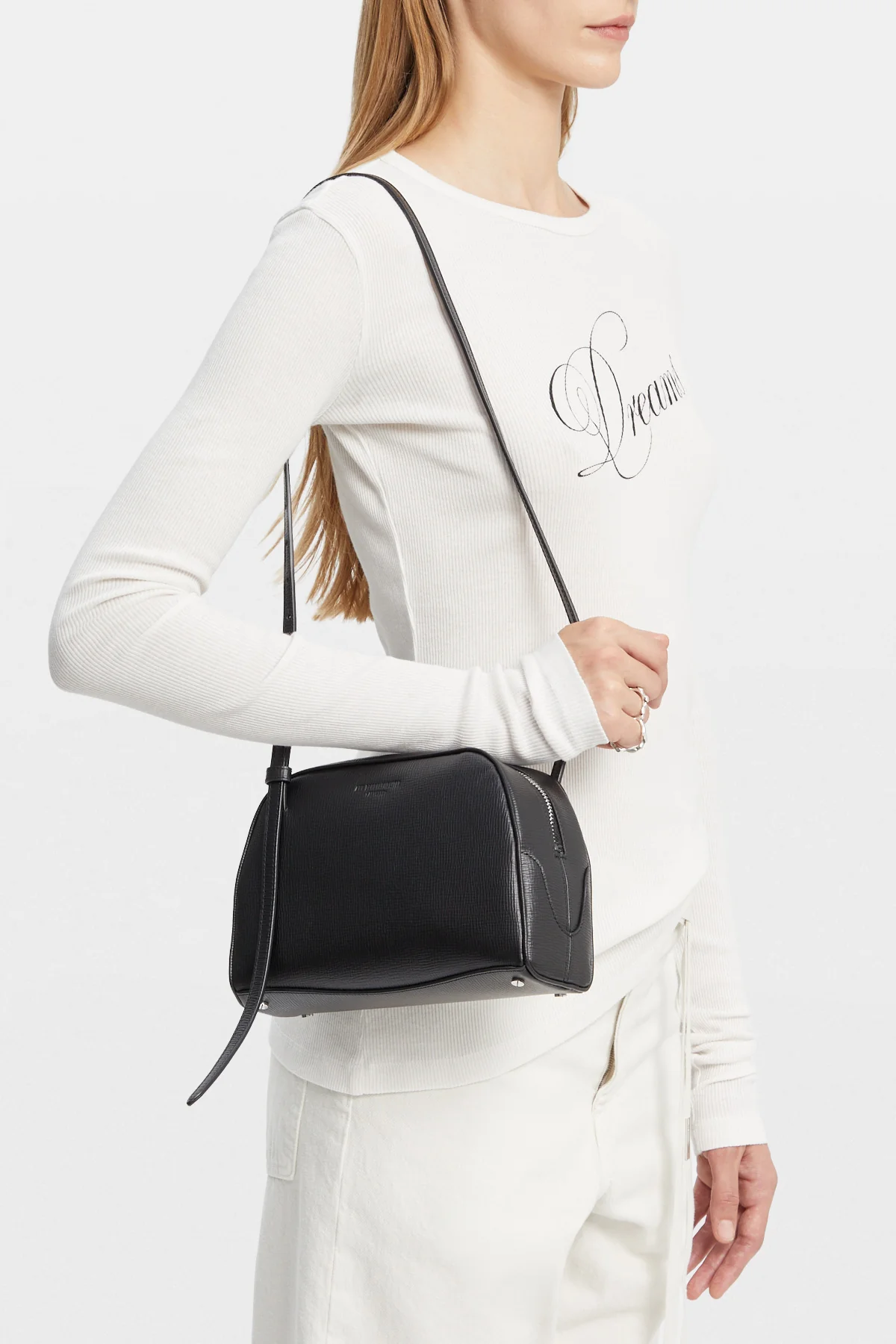 Agata Small Soft Shoulder Bag - Image 4