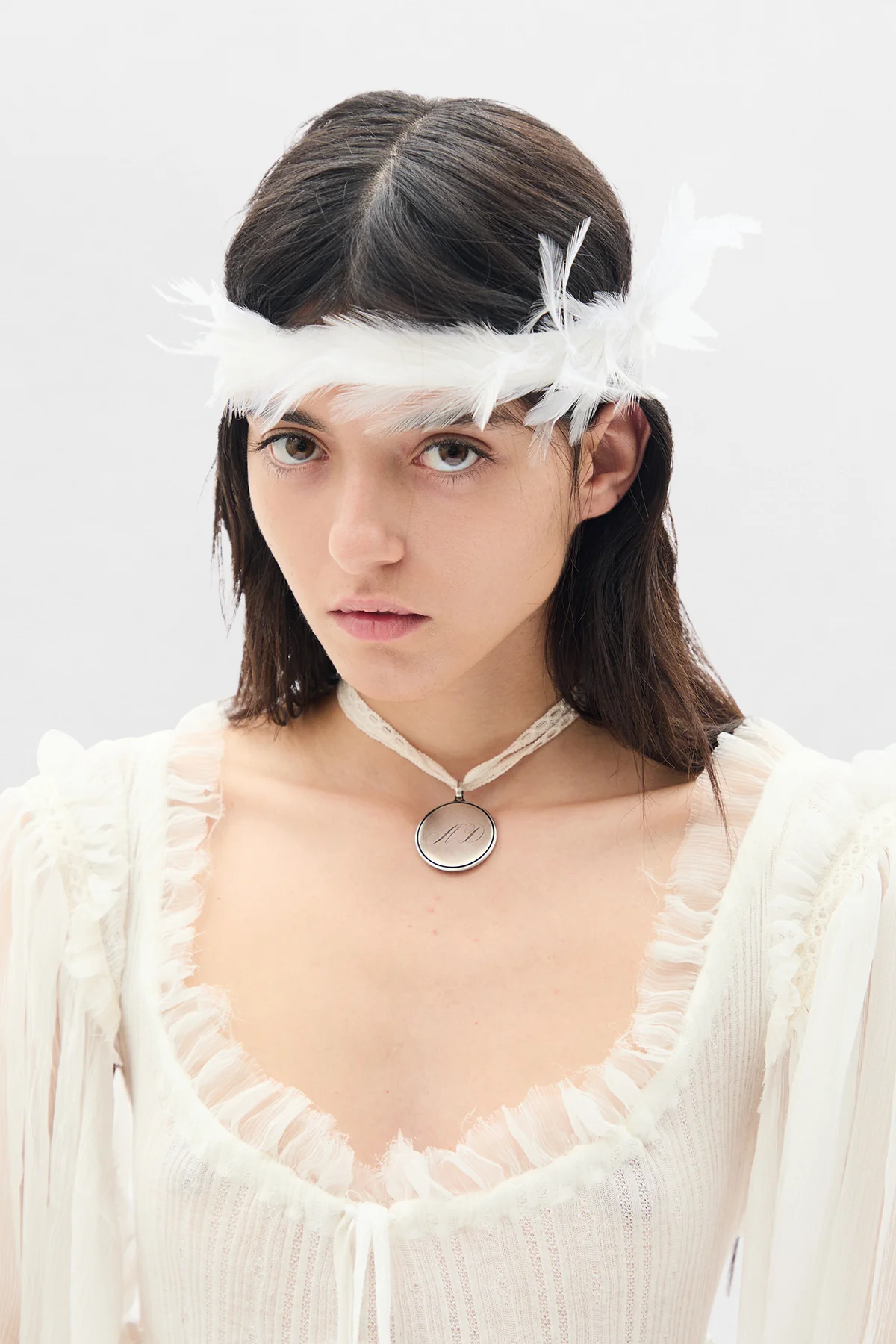 Zena Feather Headband - Image 3