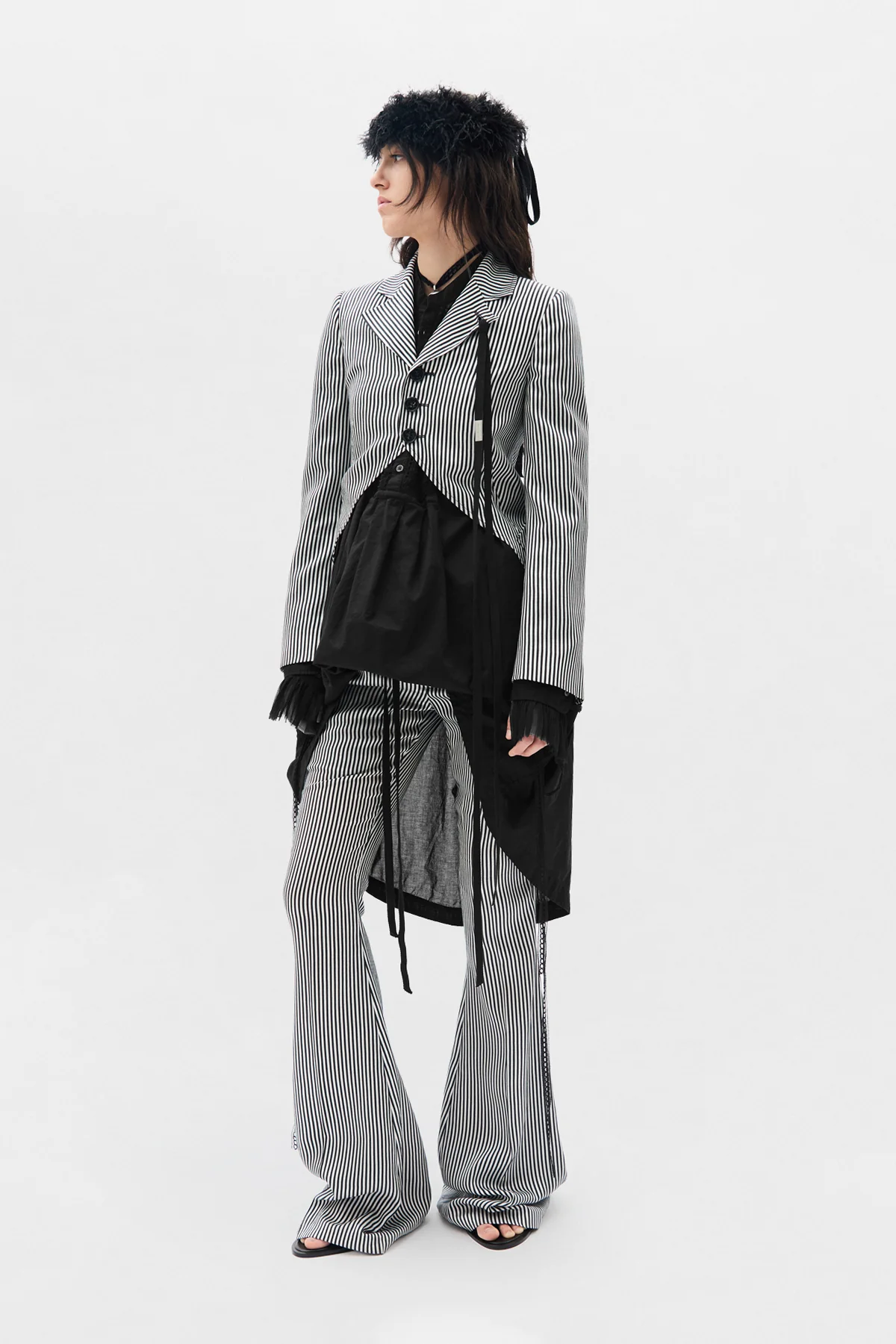 Lune Open Front Fitted Jacket - Image 4
