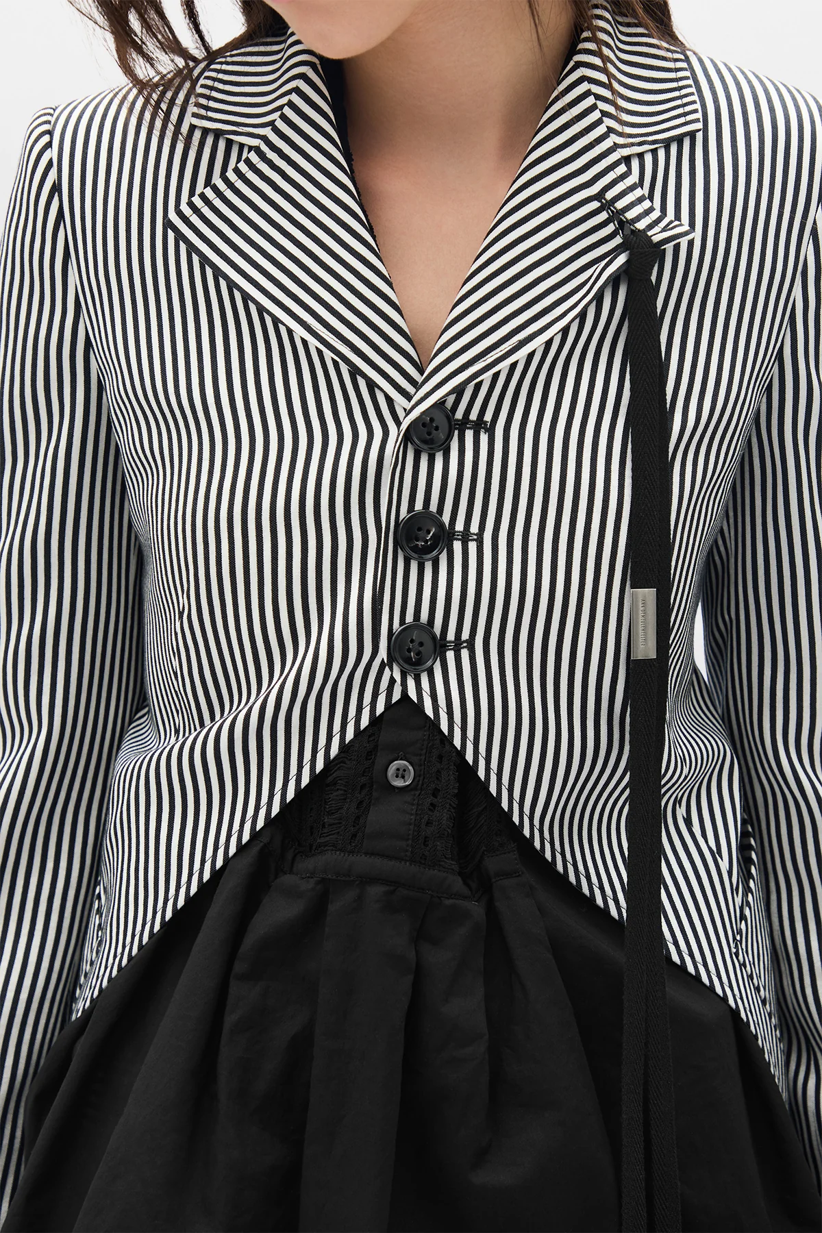 Lune Open Front Fitted Jacket - Image 5