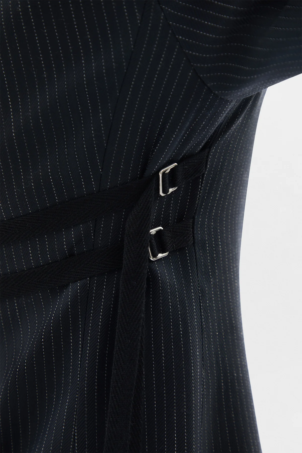 Abke X-Long Open Front Fitted Coat - Image 6