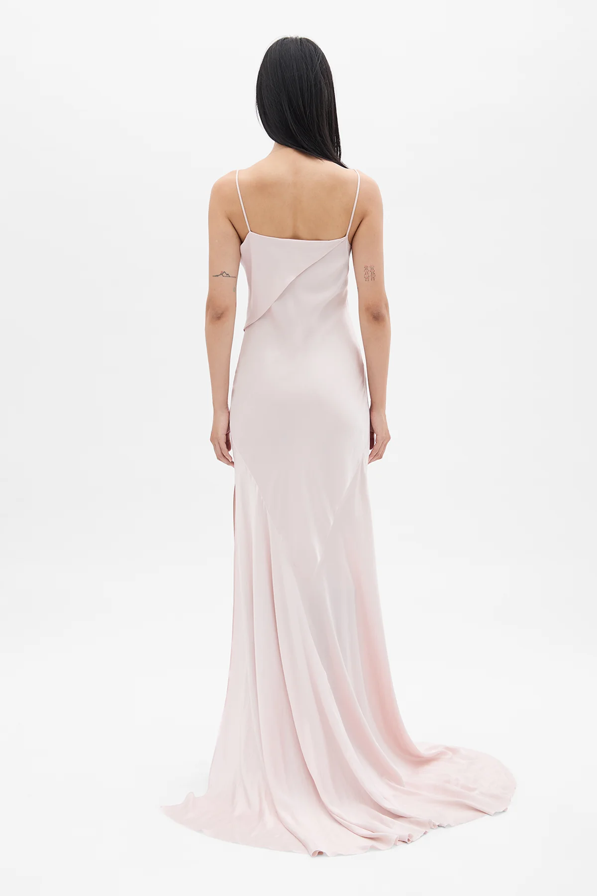 Aaricia Long Bias Slip Dress - Image 3