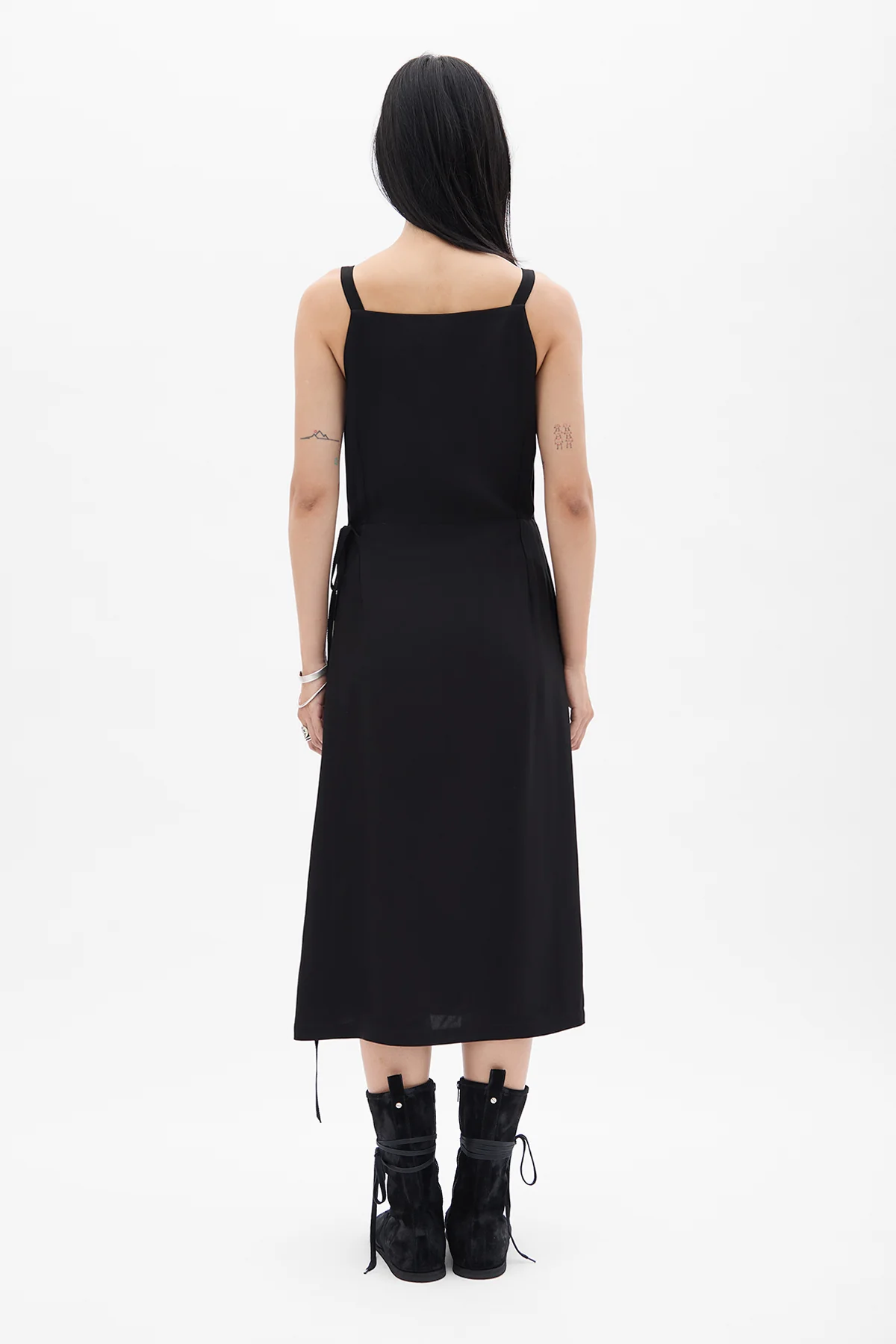 Desi Midi Apron Wrap Dress - Image 3