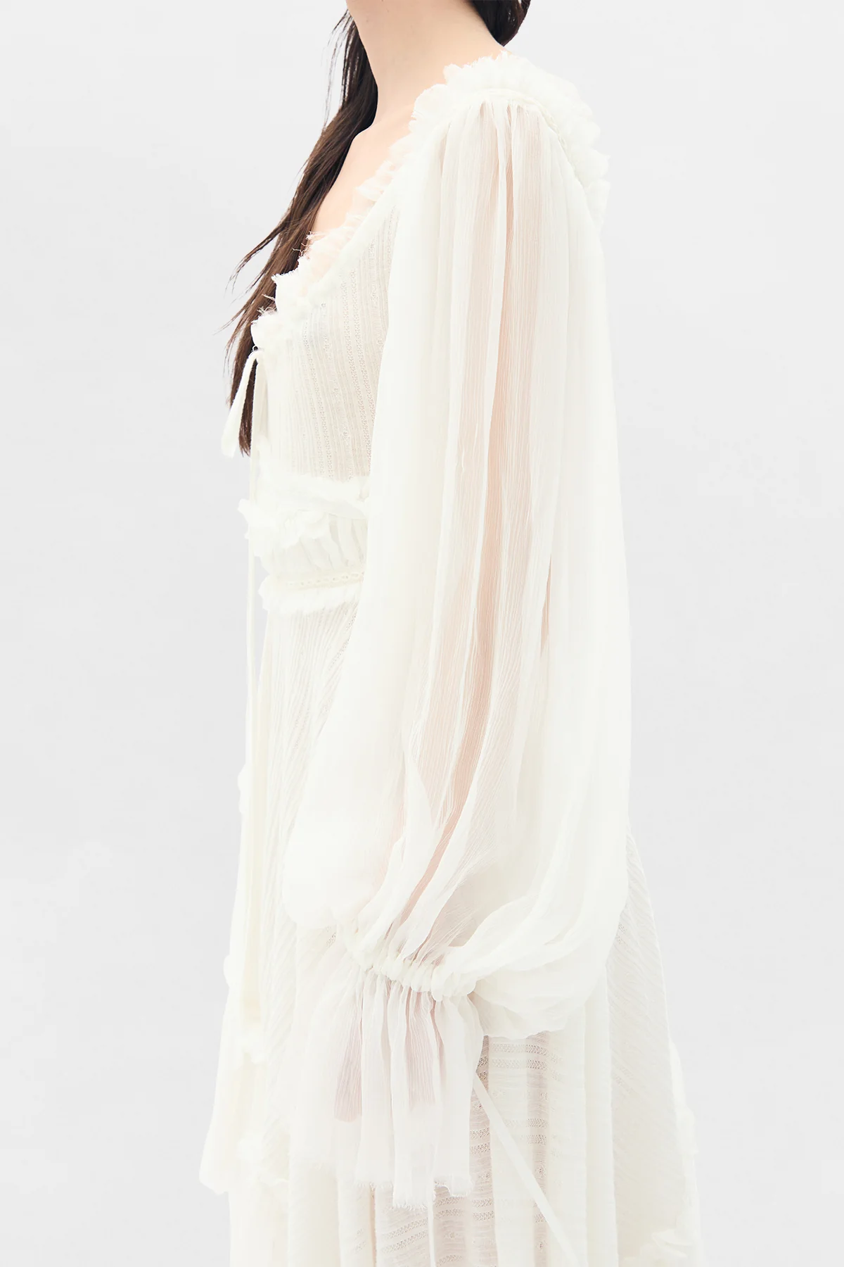Giti Empire Waist Asymmetric Dress - Image 5