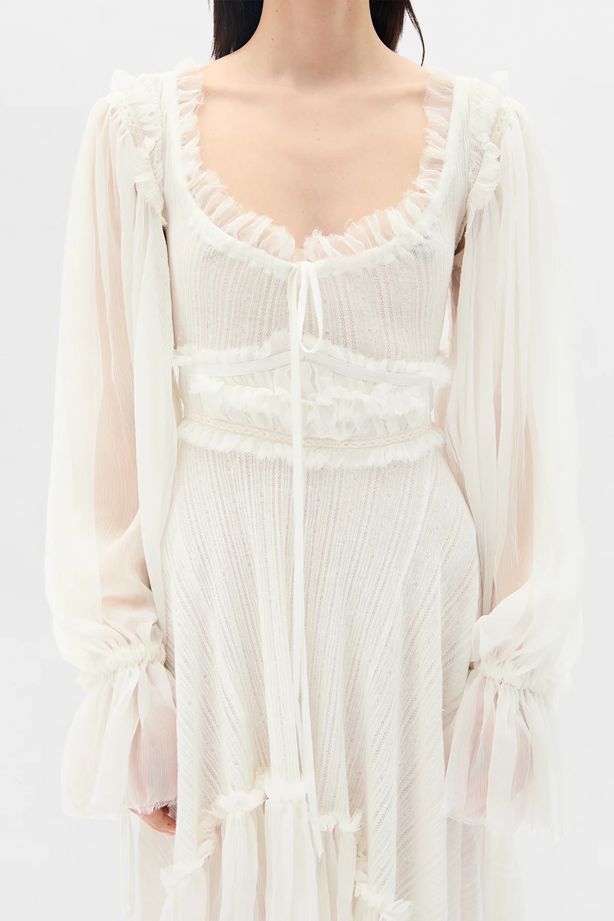 Giti Empire Waist Asymmetric Dress - Image 6