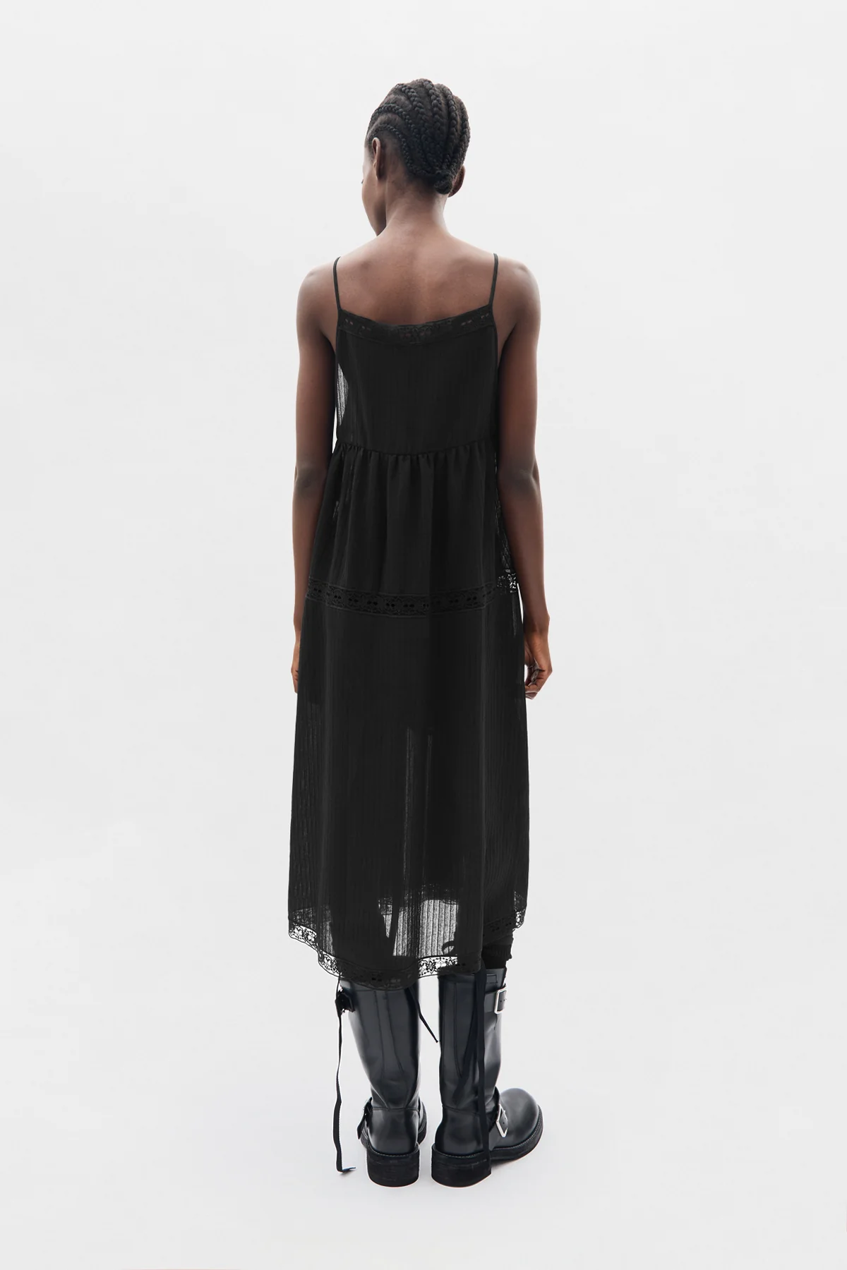 Elen Negligé Midi Dress - Image 3