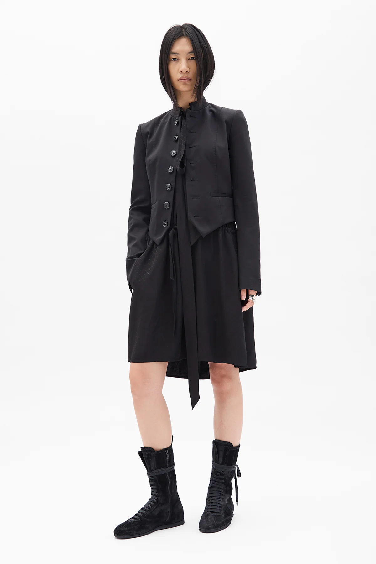 Bab  Stand Collar Blouson - Image 4