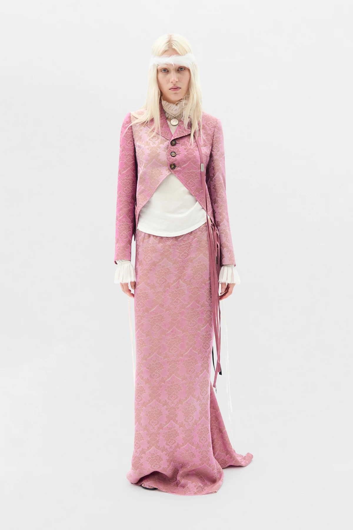 Lune Open Front Fitted Jacket - Image 4
