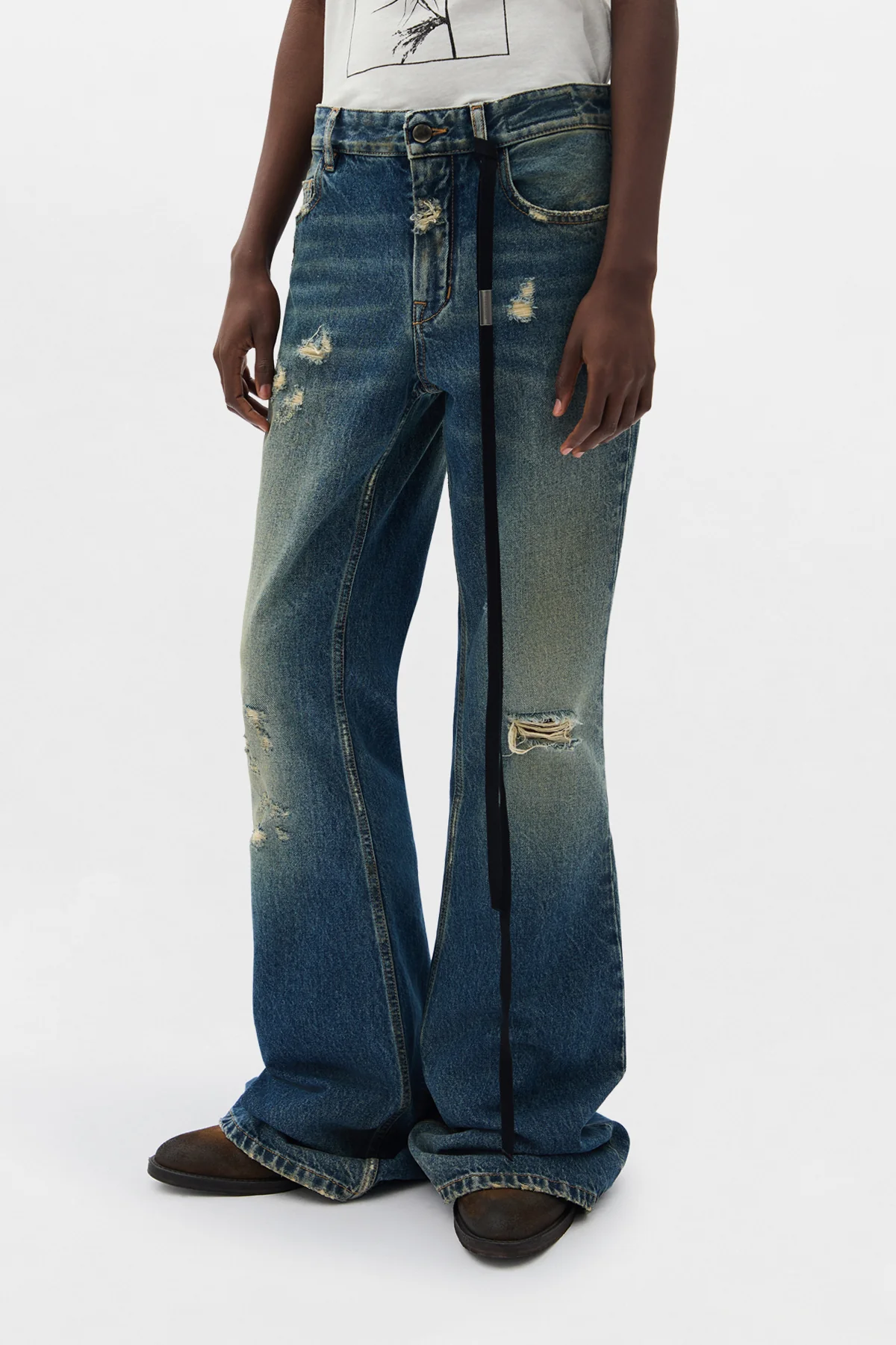 Toos 5-Pockets Slim Fit Bootcut Trousers