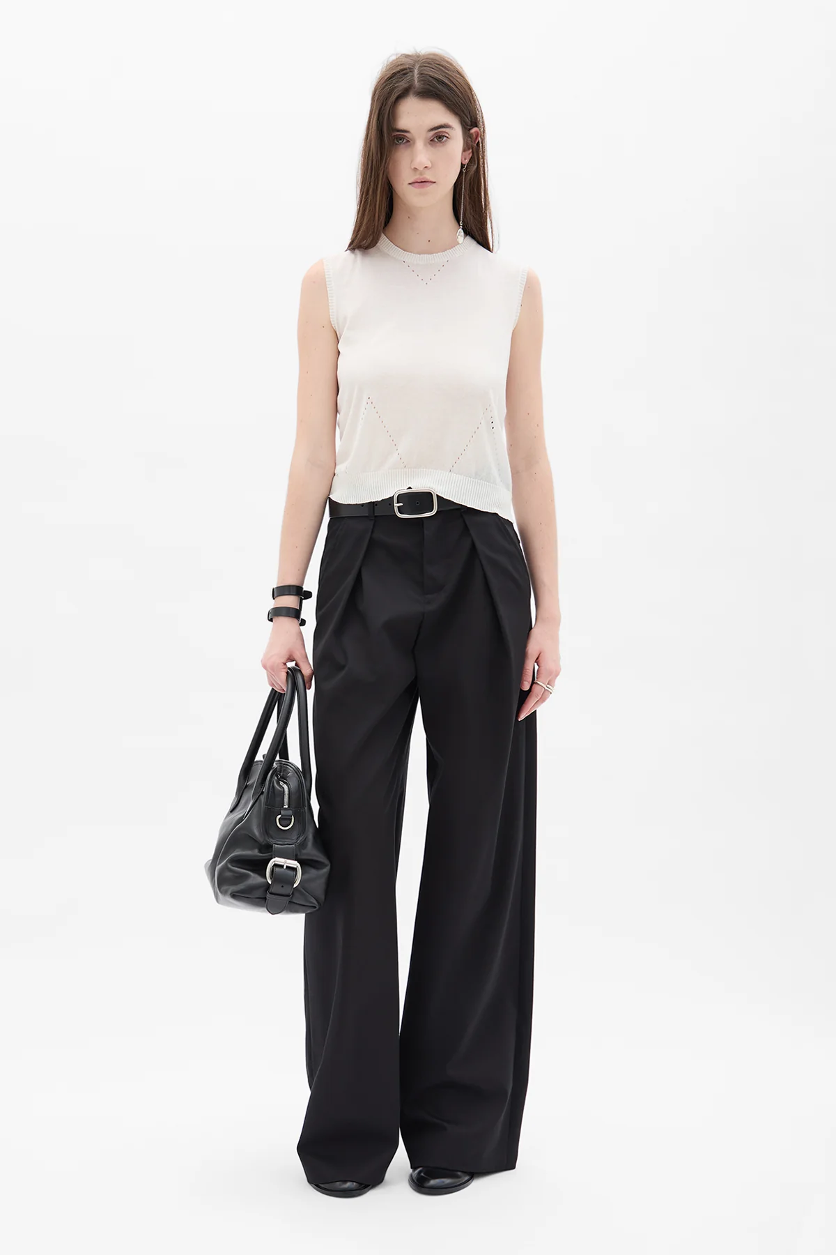 Roka Seamless Sleeveless Knit Top - Image 3
